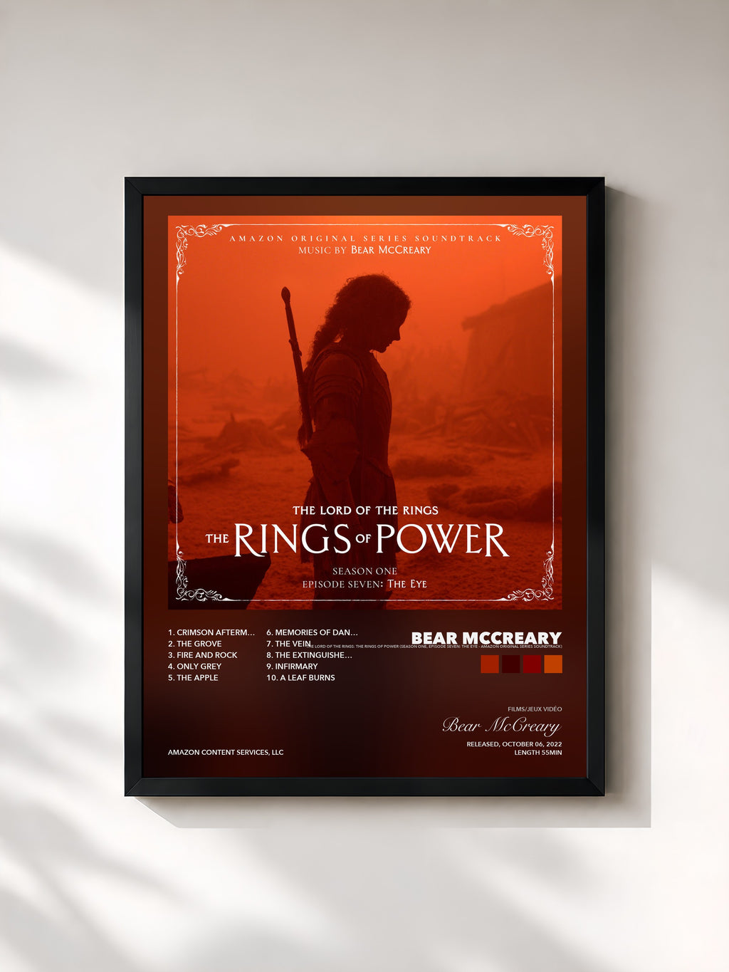 Bear McCreary – The Lord of the Rings: The Rings of Power (Season One, Episode Seven: The Eye - Amazon Original Series Soundtrack)