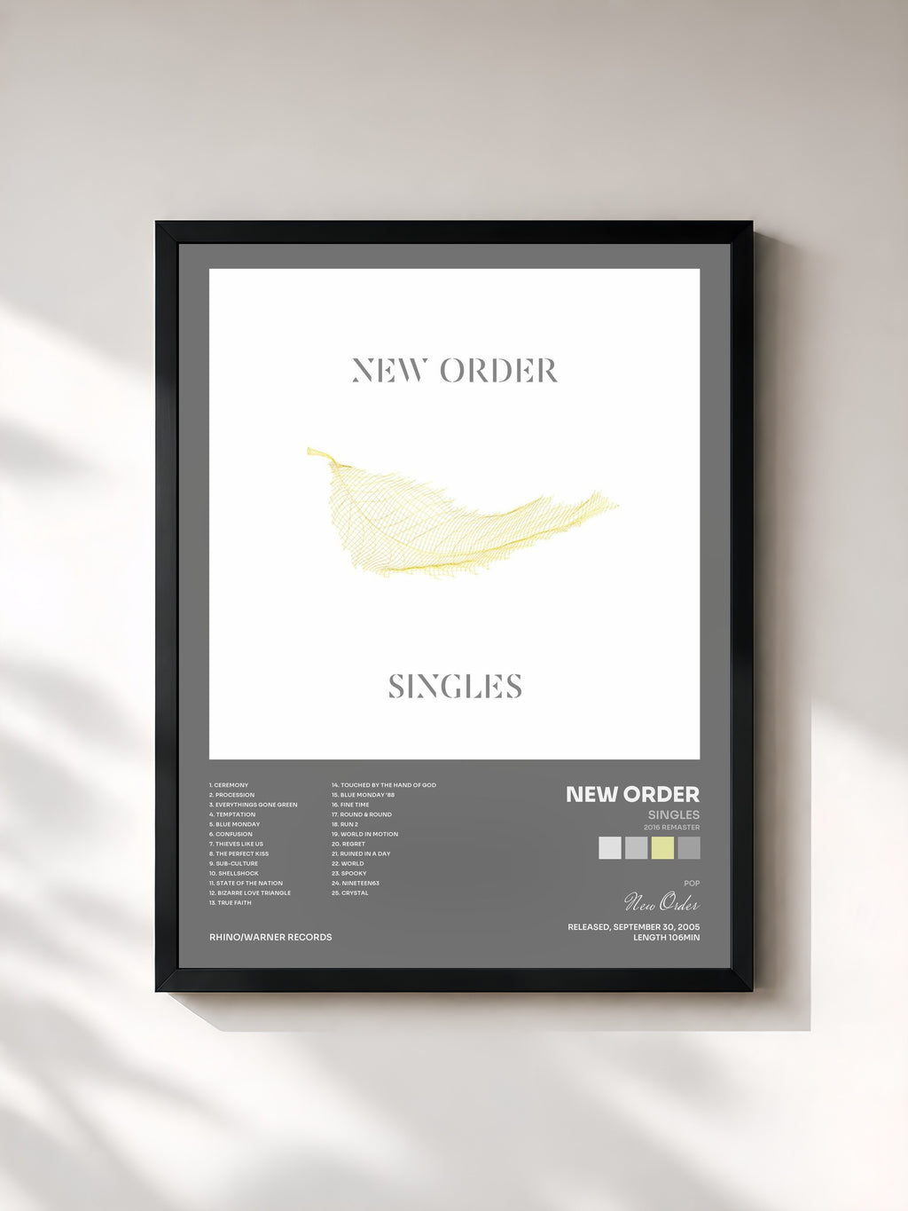New Order · Singles (2016 Remaster)