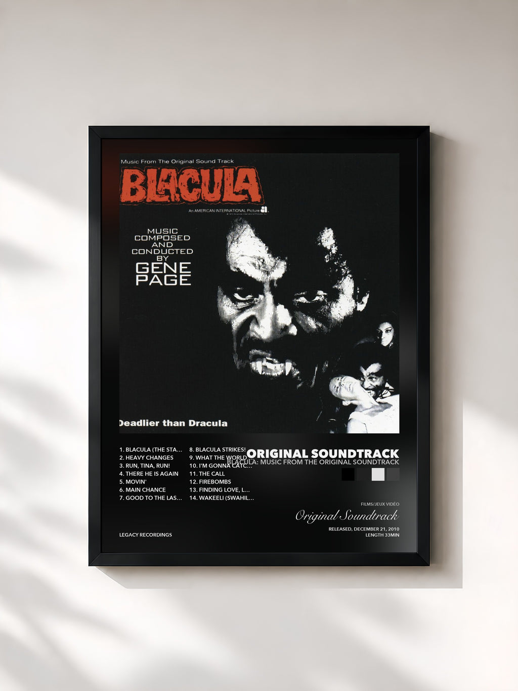 Original Soundtrack – Blacula: Music From The Original Soundtrack