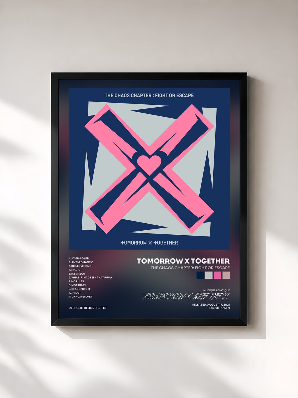 TOMORROW X TOGETHER · The Chaos Chapter: FIGHT OR ESCAPE