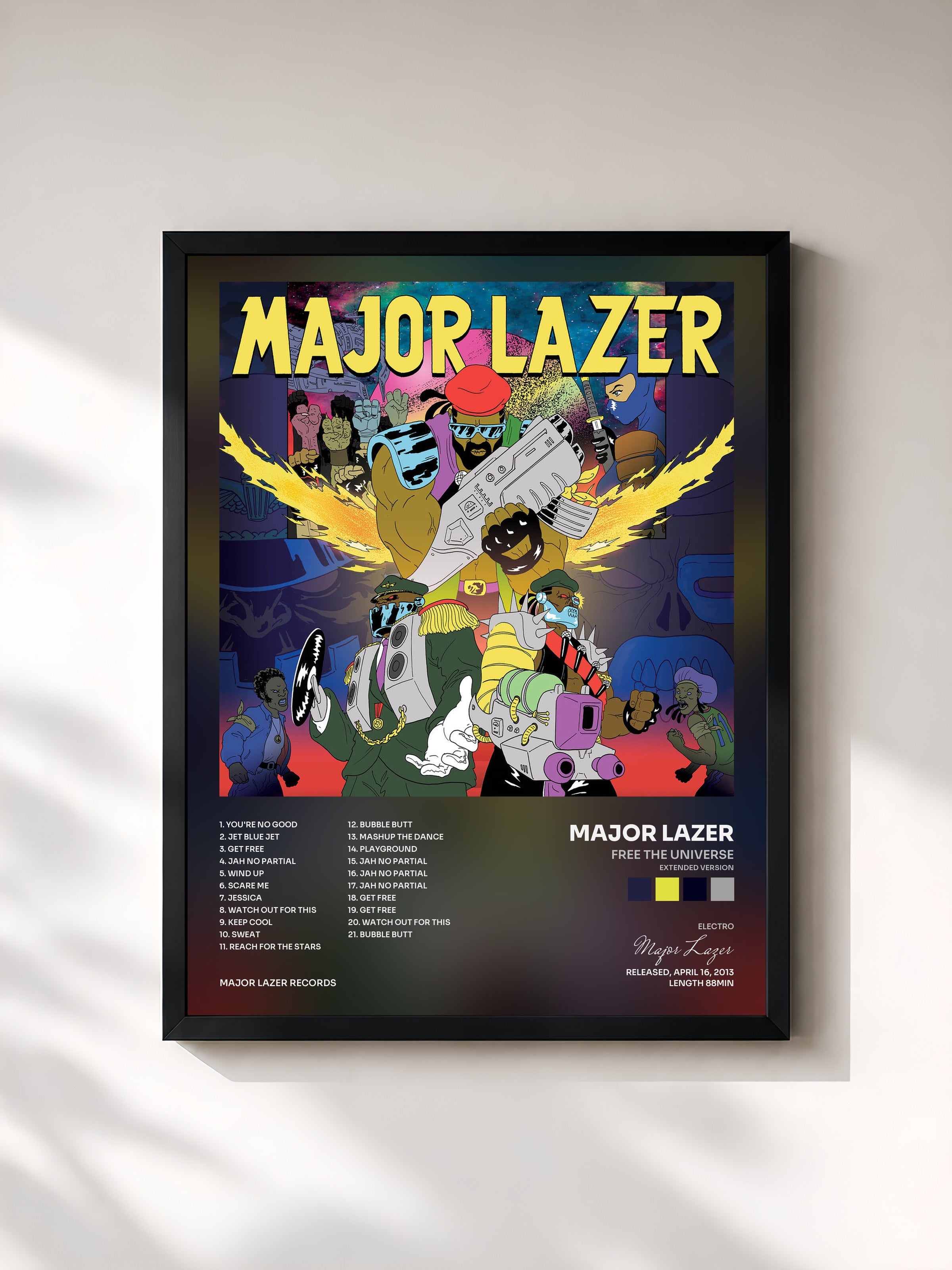 Major Lazer · Free The Universe (Extended Version)