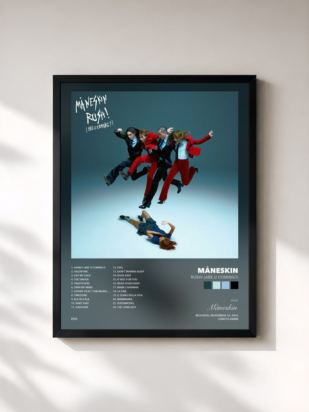 Måneskin · RUSH! (ARE U COMING?)