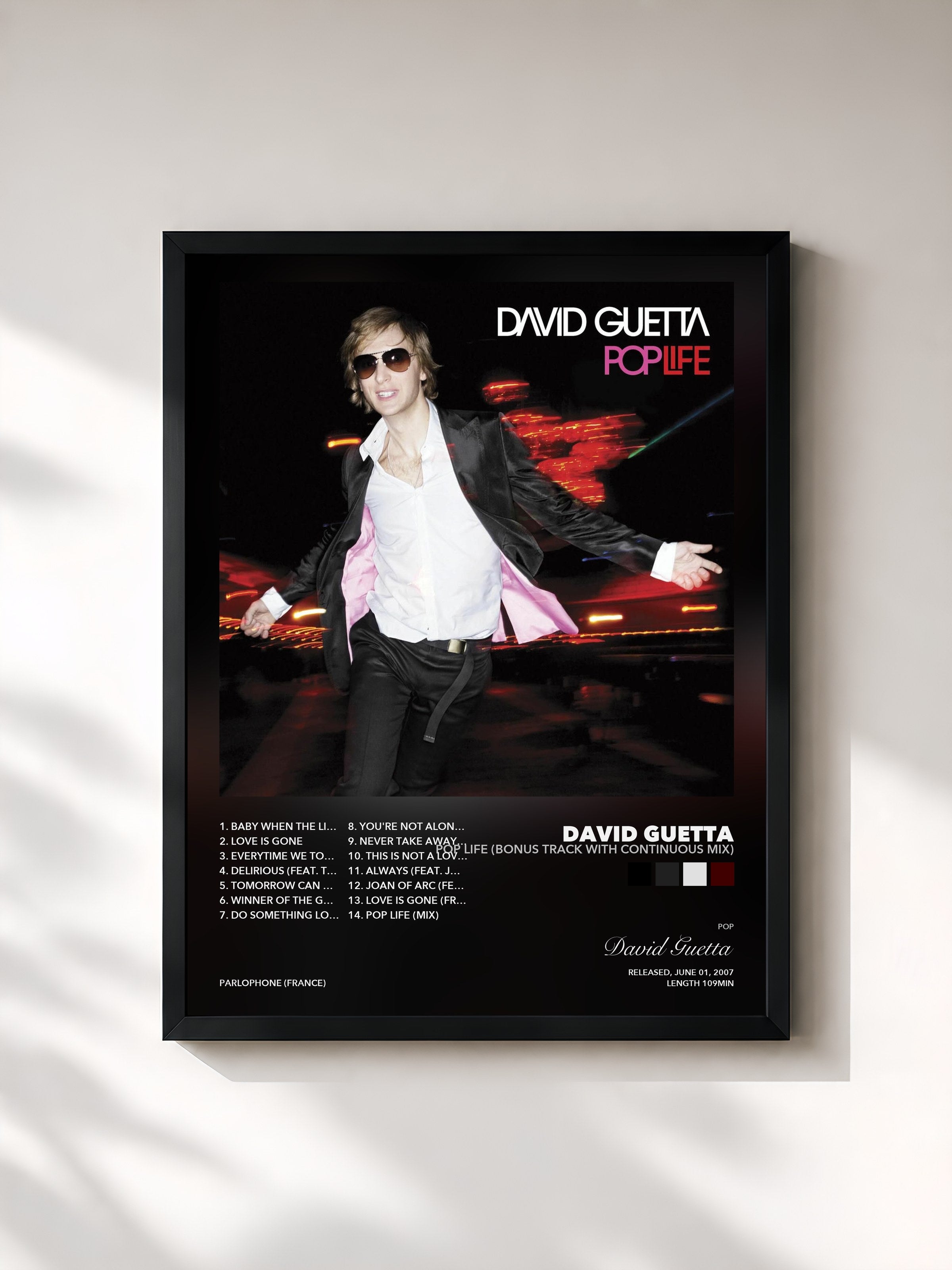 David Guetta – Pop Life (Bonus Track with Continuous Mix)