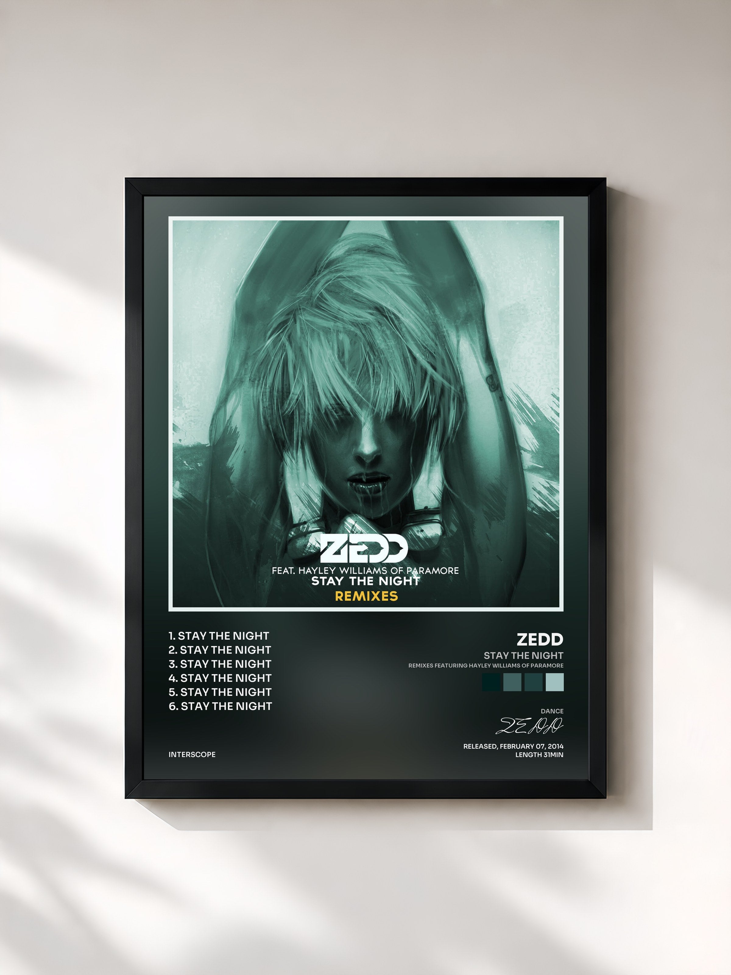 ZEDD · Stay The Night (Remixes Featuring Hayley Williams Of Paramore)
