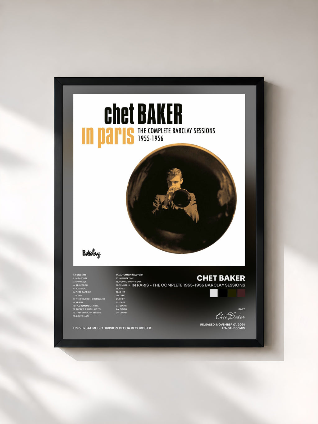 Chet Baker · In Paris - The complete 1955-1956 Barclay sessions