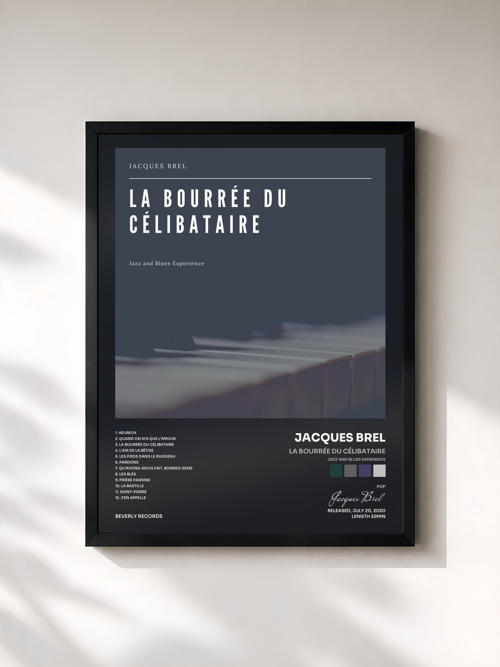Jacques Brel · La bourrée du célibataire (Jazz and Blues Experience)