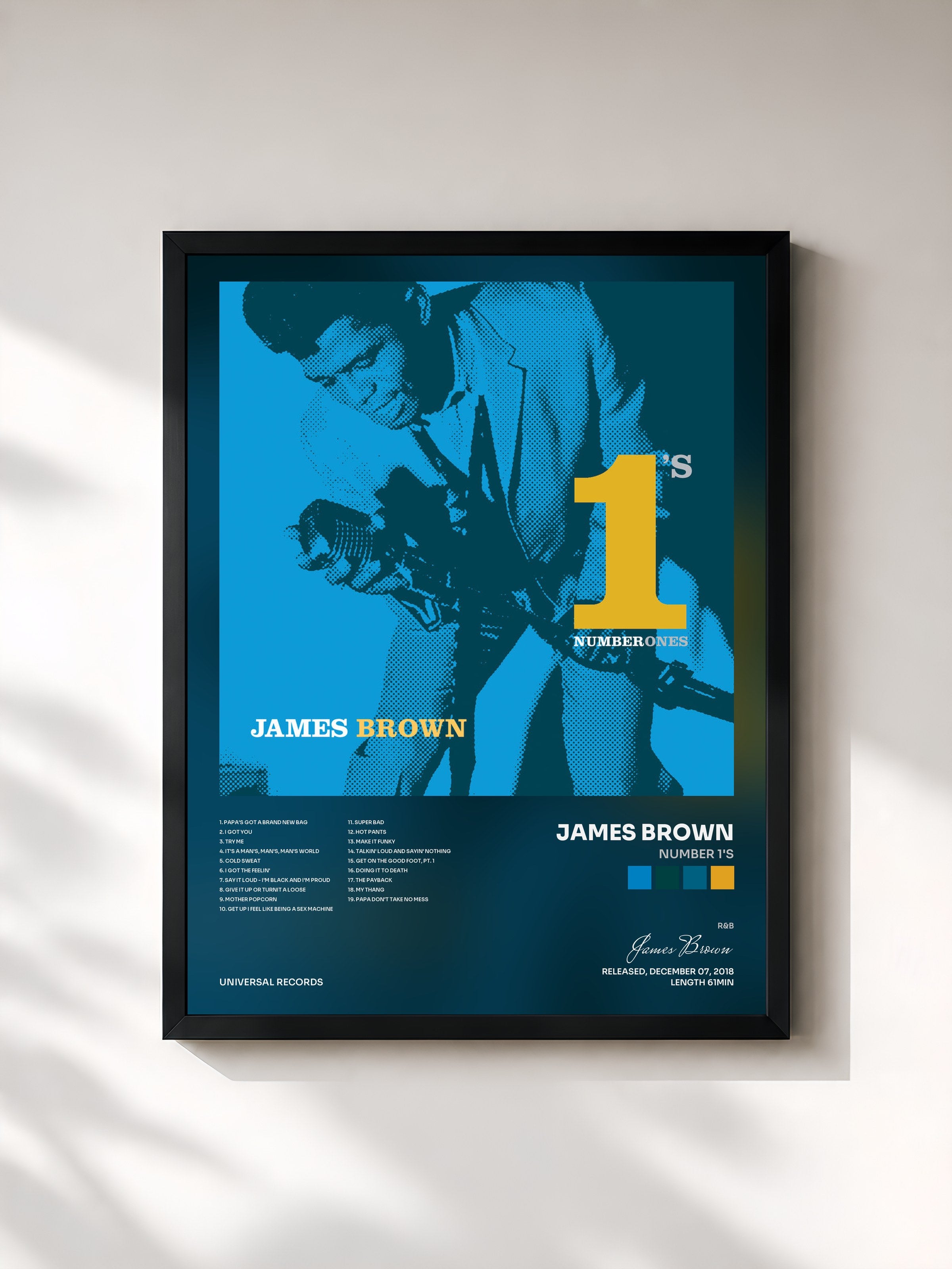 James Brown · Number 1's