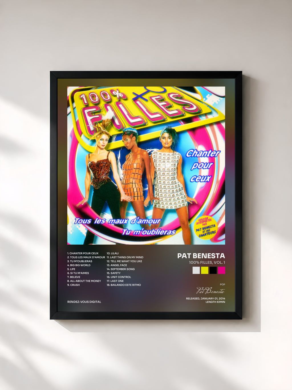 Pat Benesta · 100% filles, Vol. 1