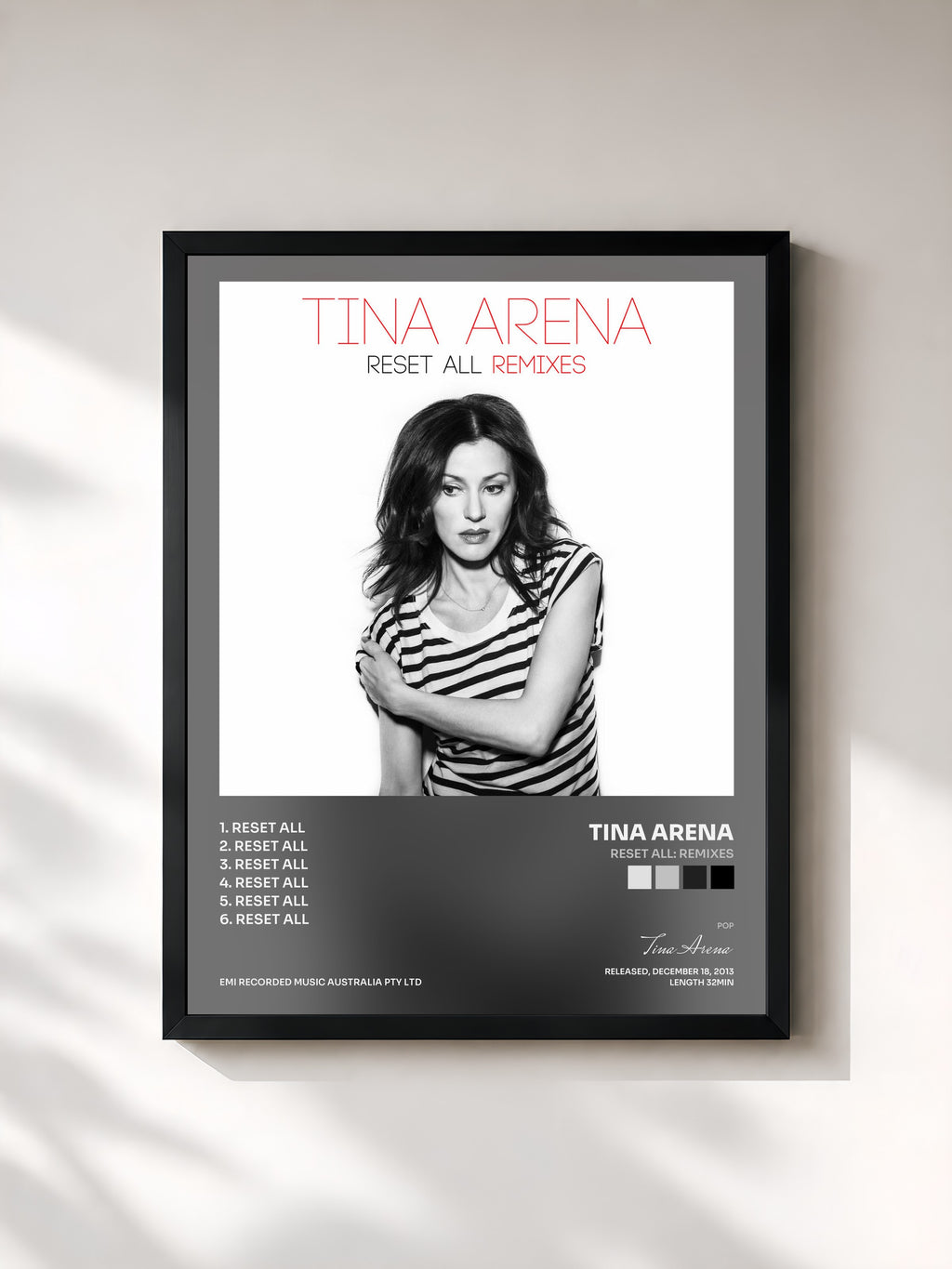 Tina Arena · Reset All: Remixes