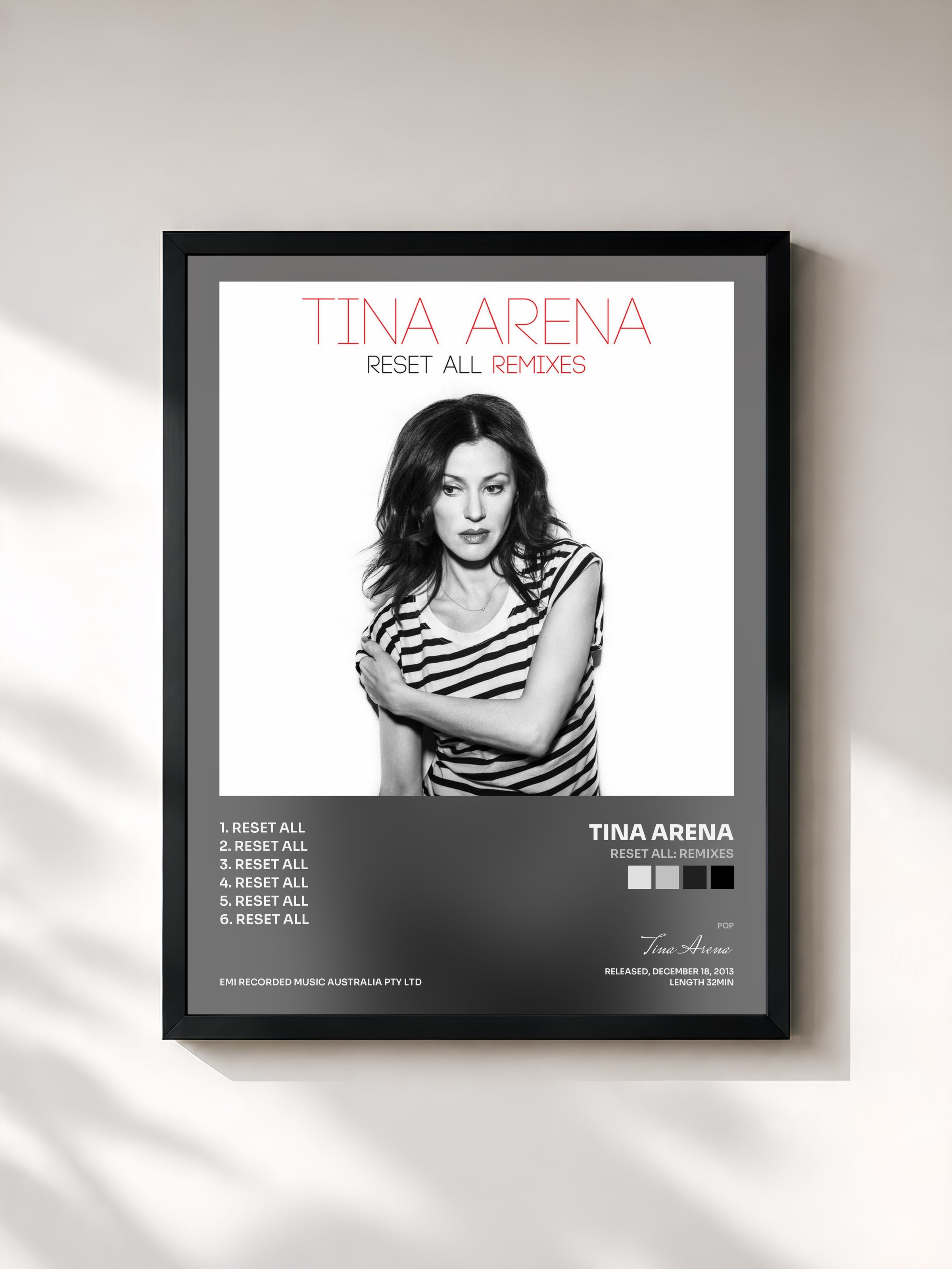 Tina Arena · Reset All: Remixes
