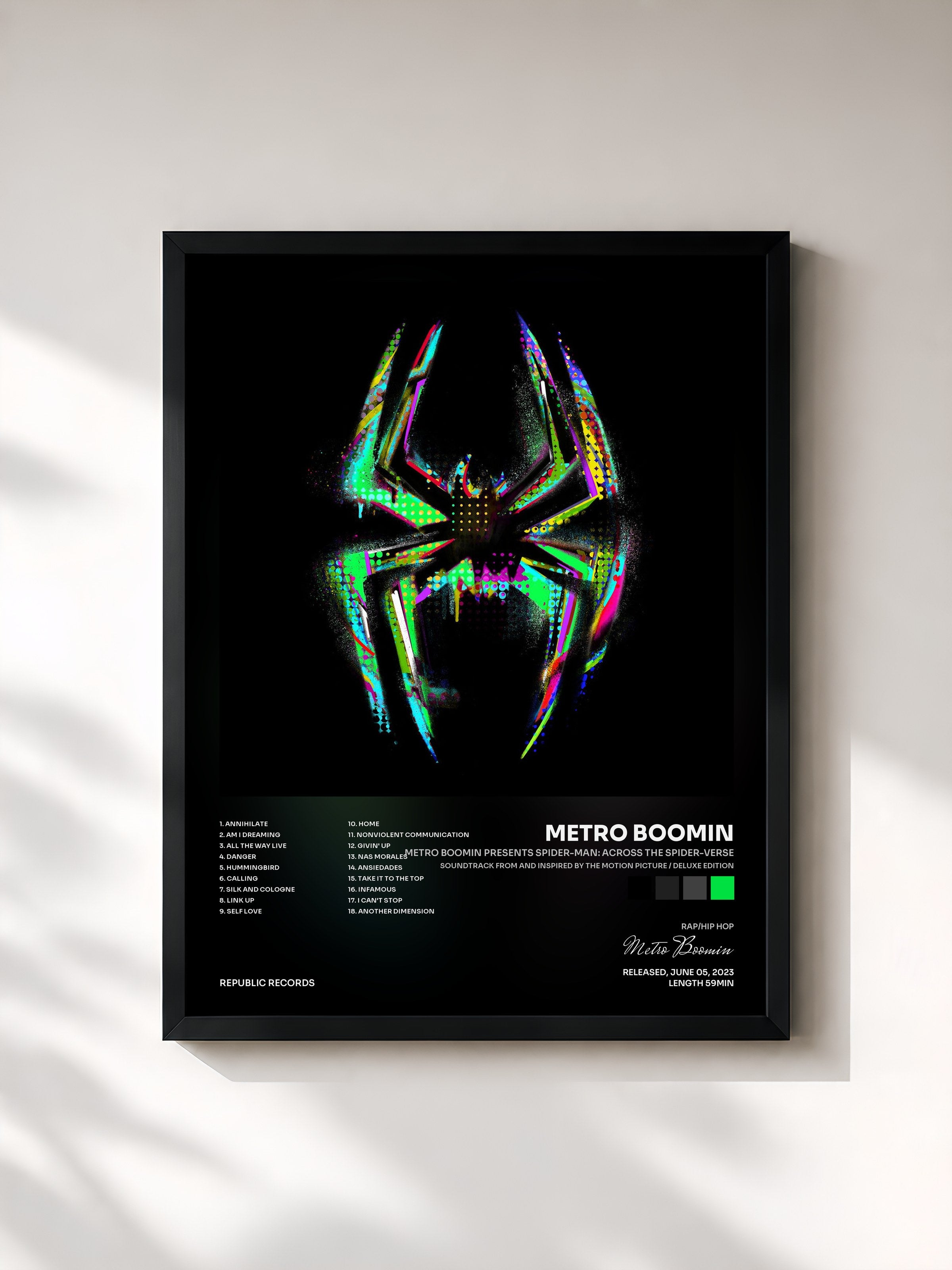 Metro Boomin · METRO BOOMIN PRESENTS SPIDER-MAN: ACROSS THE SPIDER-VERSE (SOUNDTRACK FROM AND INSPIRED BY THE MOTION PICTURE / DELUXE EDITION)