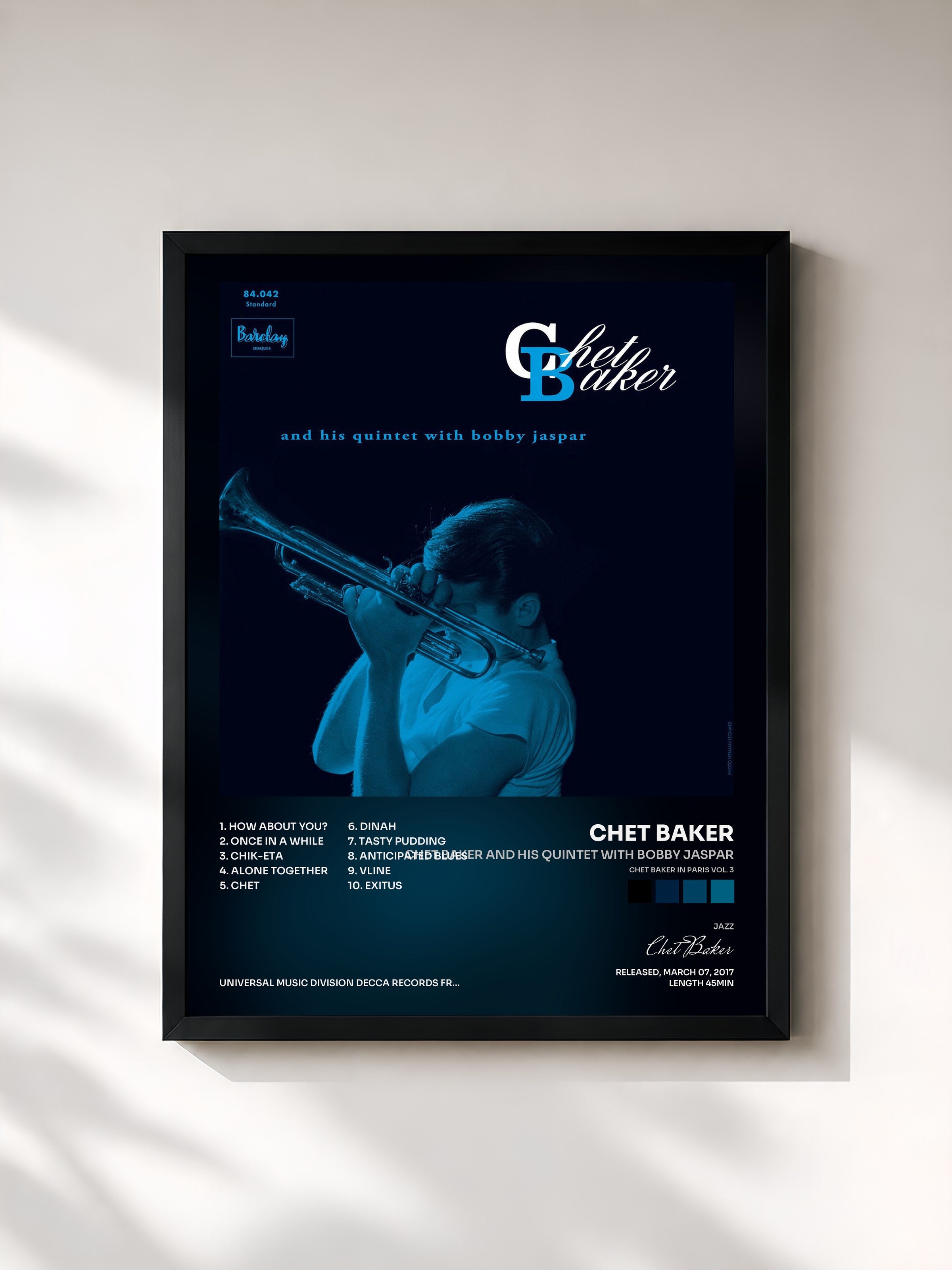 Chet Baker · Chet Baker And His Quintet With Bobby Jaspar (Chet Baker in Paris Vol. 3)