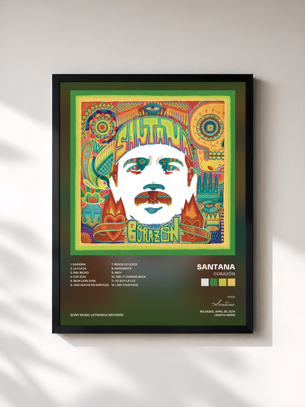 Santana · Corazón