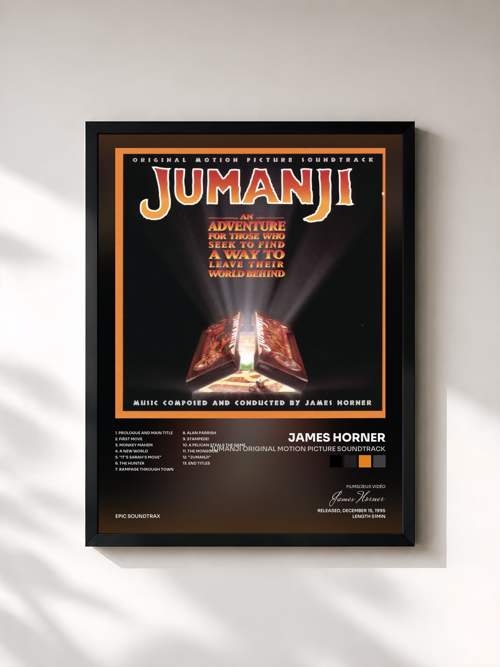 James Horner · JUMANJI ORIGINAL MOTION PICTURE SOUNDTRACK