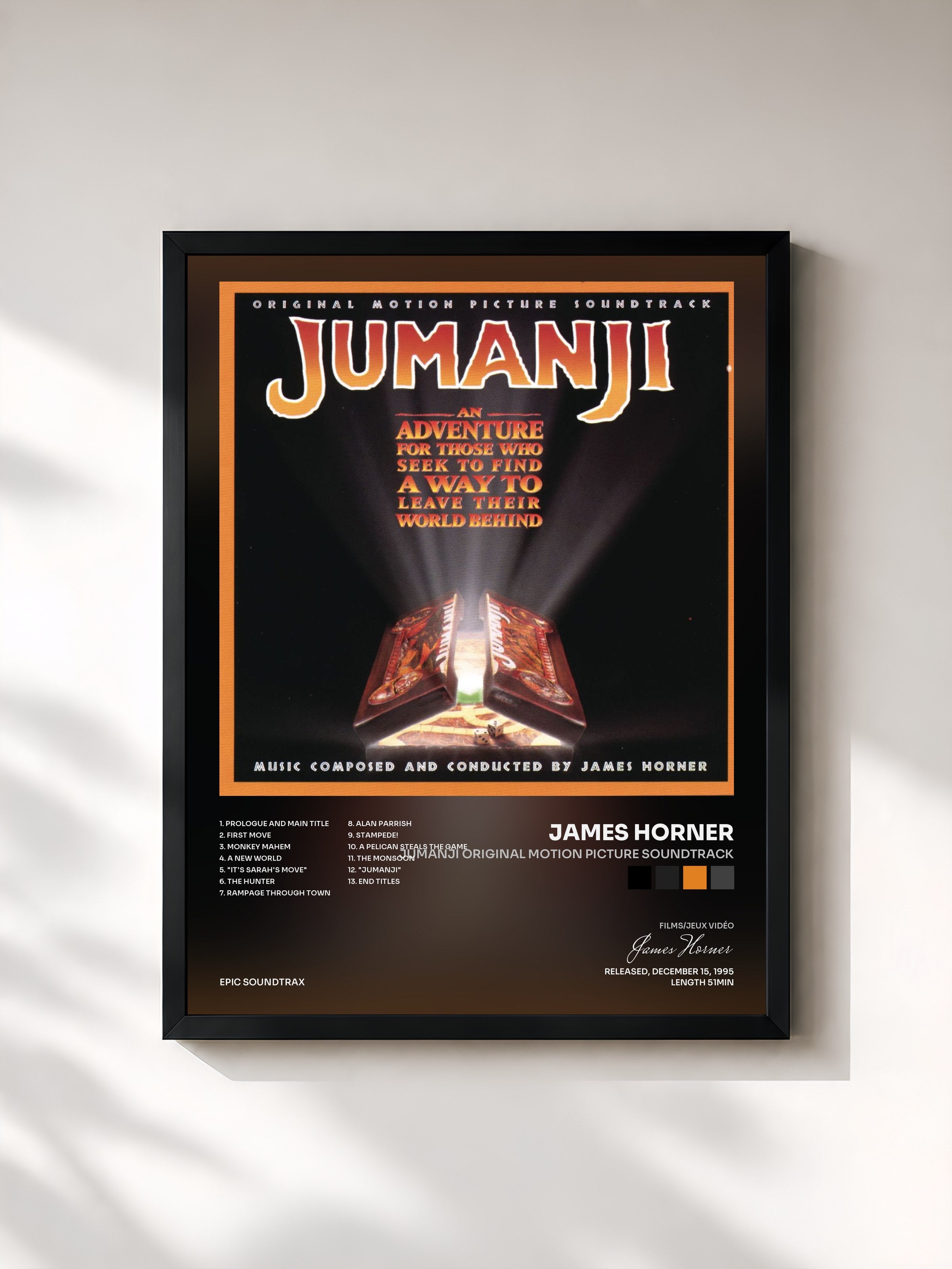 James Horner · JUMANJI ORIGINAL MOTION PICTURE SOUNDTRACK