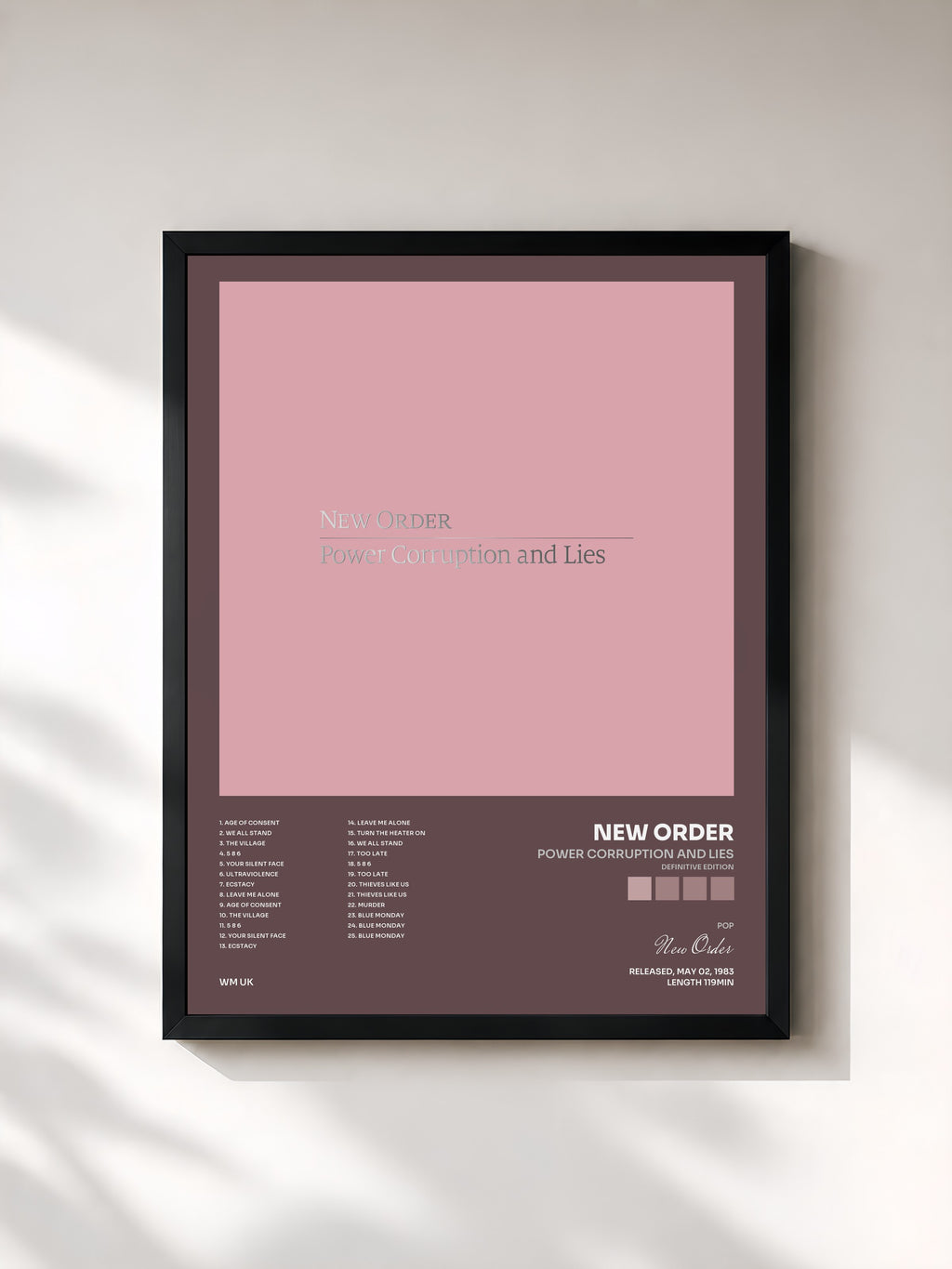 New Order · Power Corruption and Lies (Definitive Edition)
