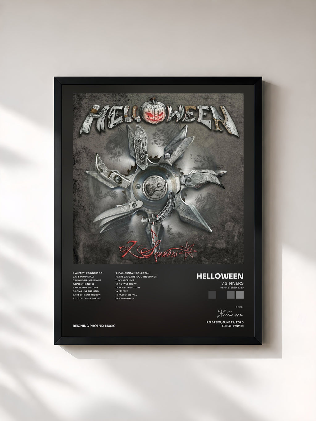 Helloween · 7 Sinners (Remastered 2020)