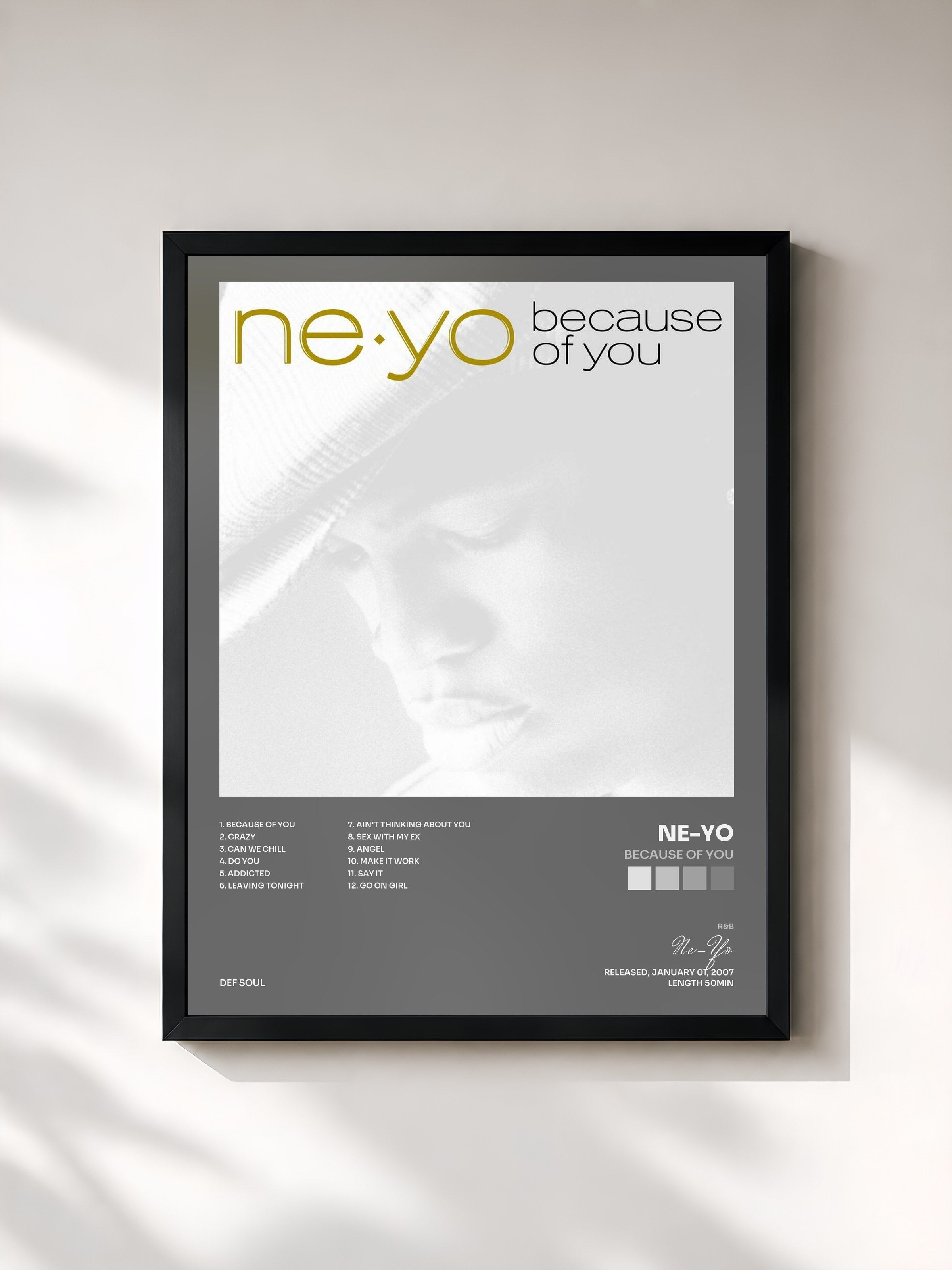 Ne-Yo · Because Of You