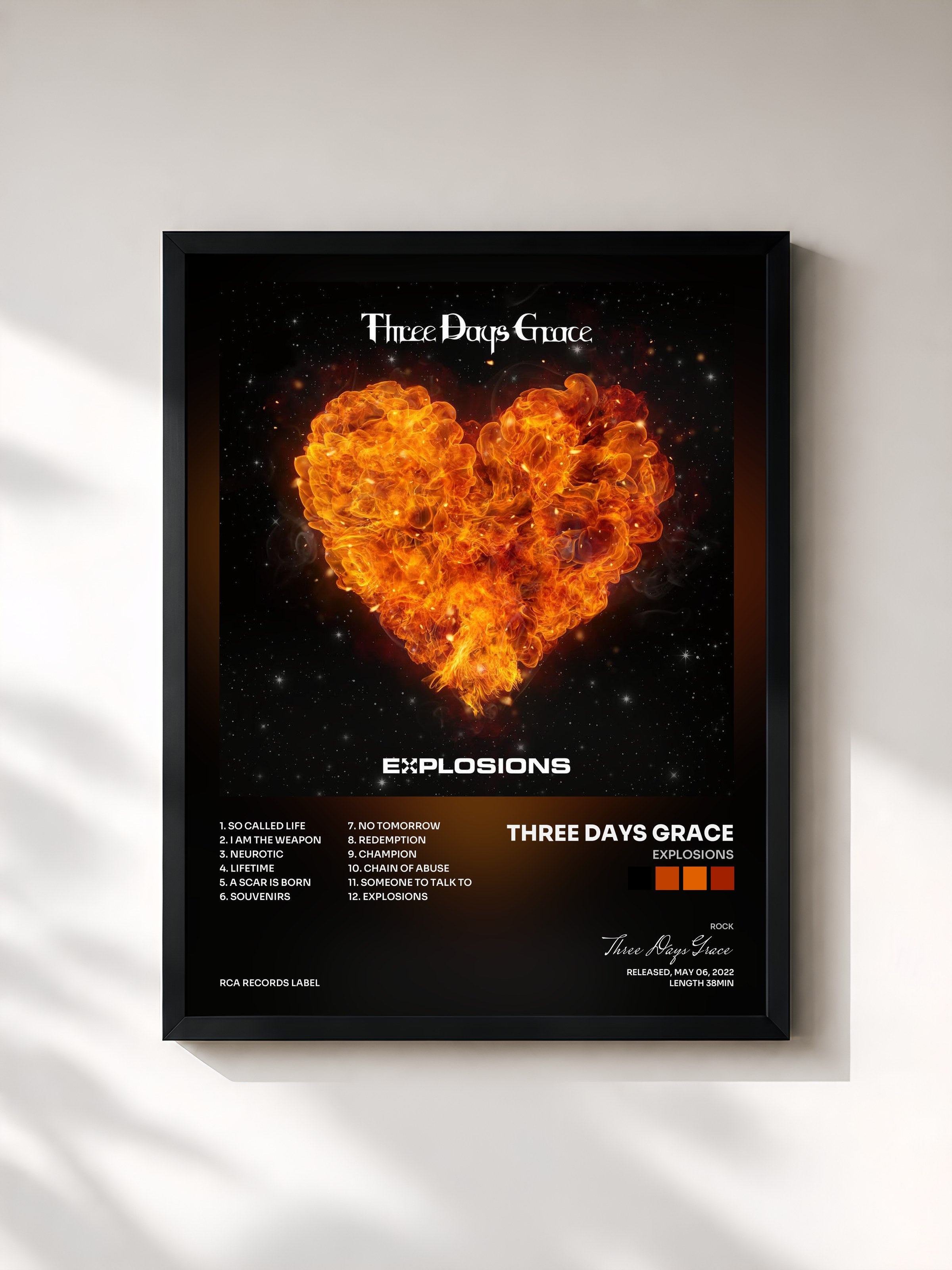Three Days Grace · EXPLOSIONS