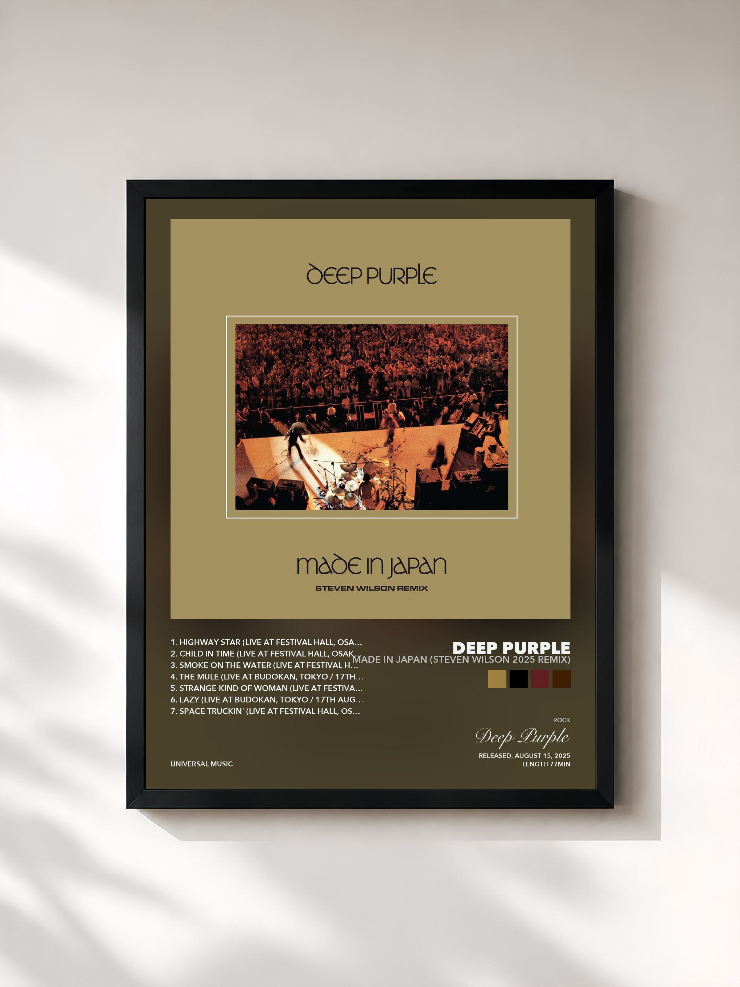 Deep Purple – Made In Japan (Steven Wilson 2025 Remix)
