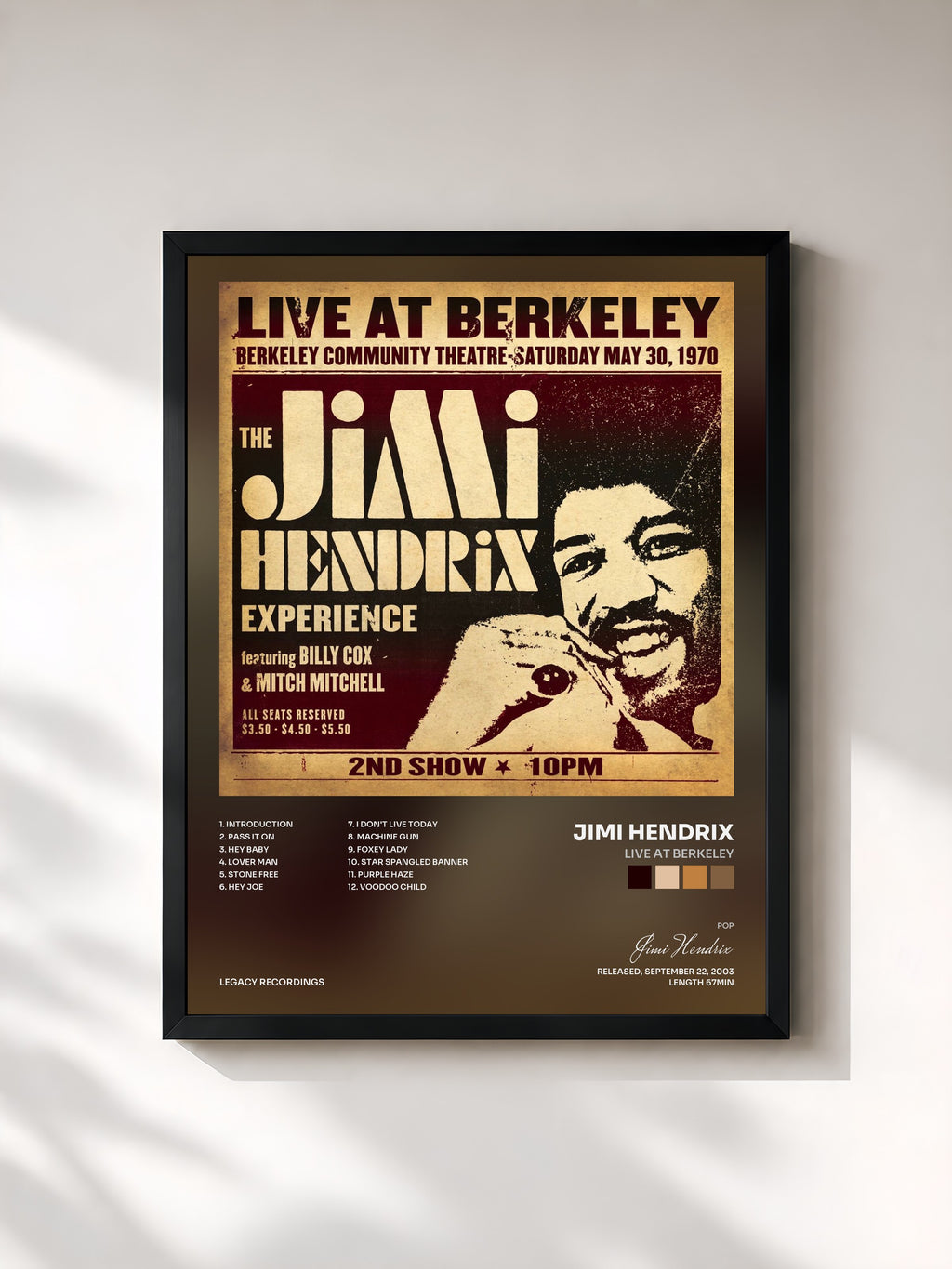 Jimi Hendrix · Live At Berkeley