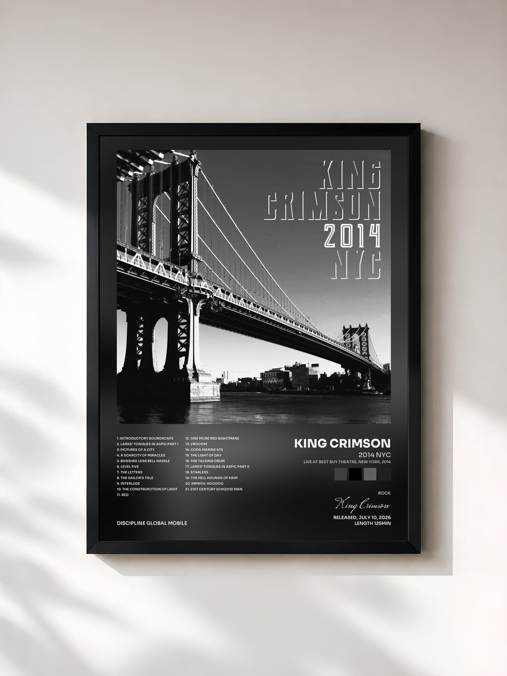 King Crimson · 2014 NYC (Live at Best Buy Theatre, New York, 2014)
