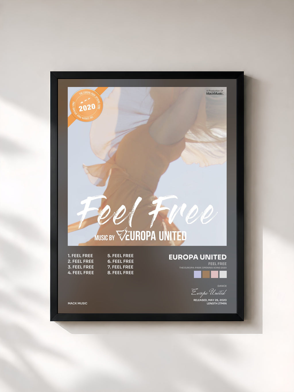 Europa United · Feel Free (The Europa-Park Opening Song 2020)