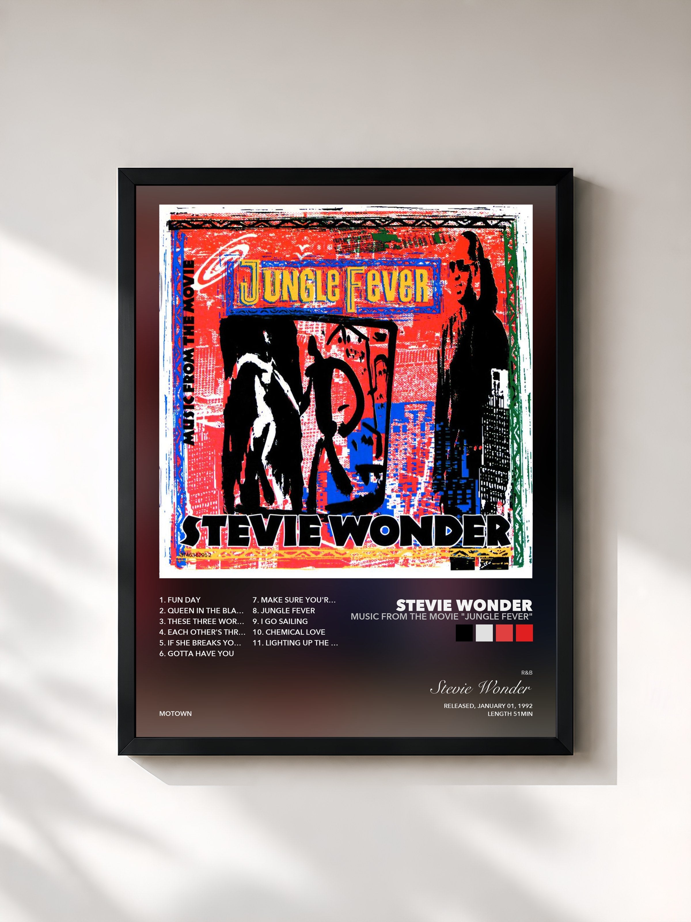 Stevie Wonder · Music From The Movie "Jungle Fever"