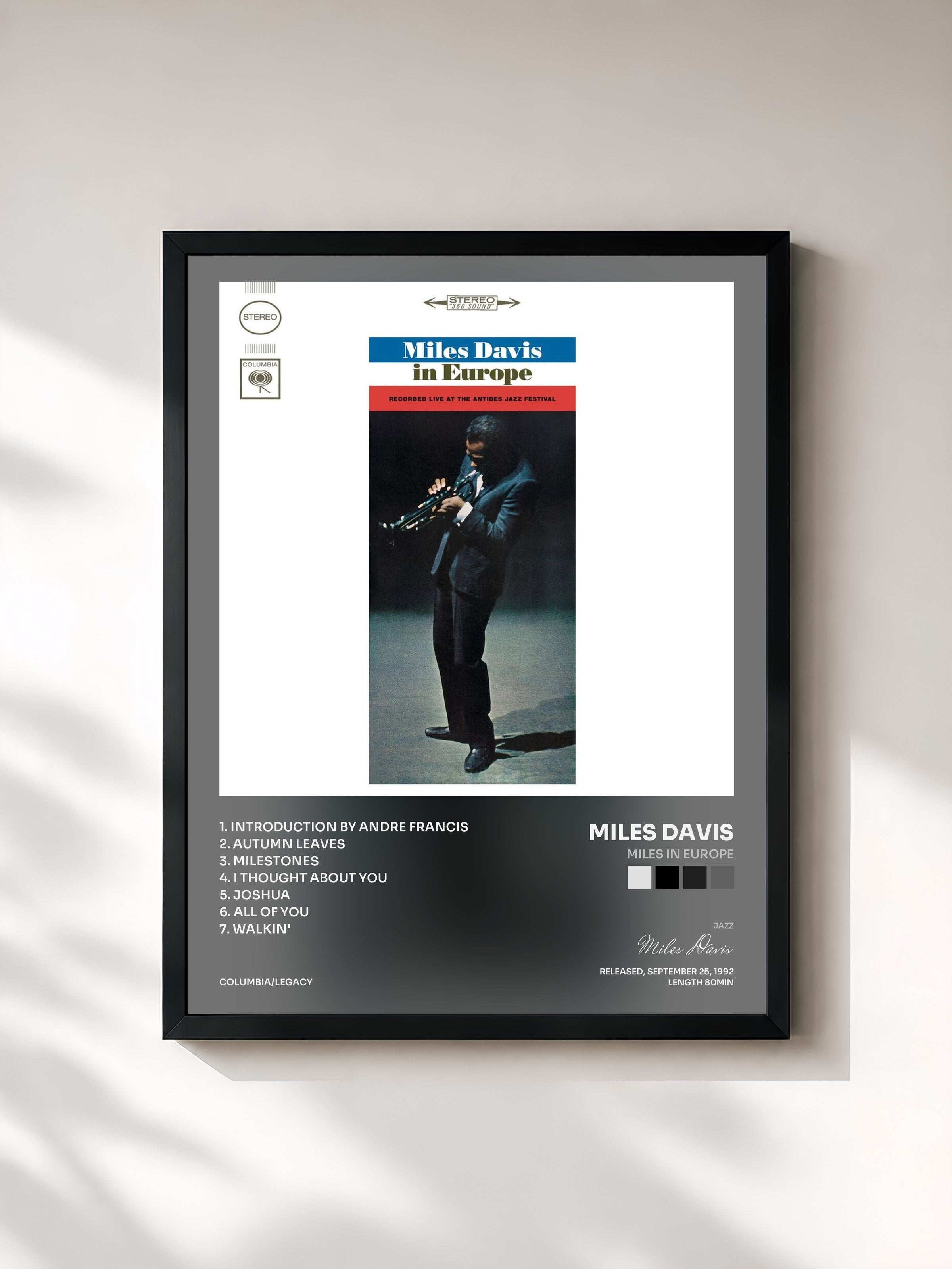 Miles Davis · Miles In Europe