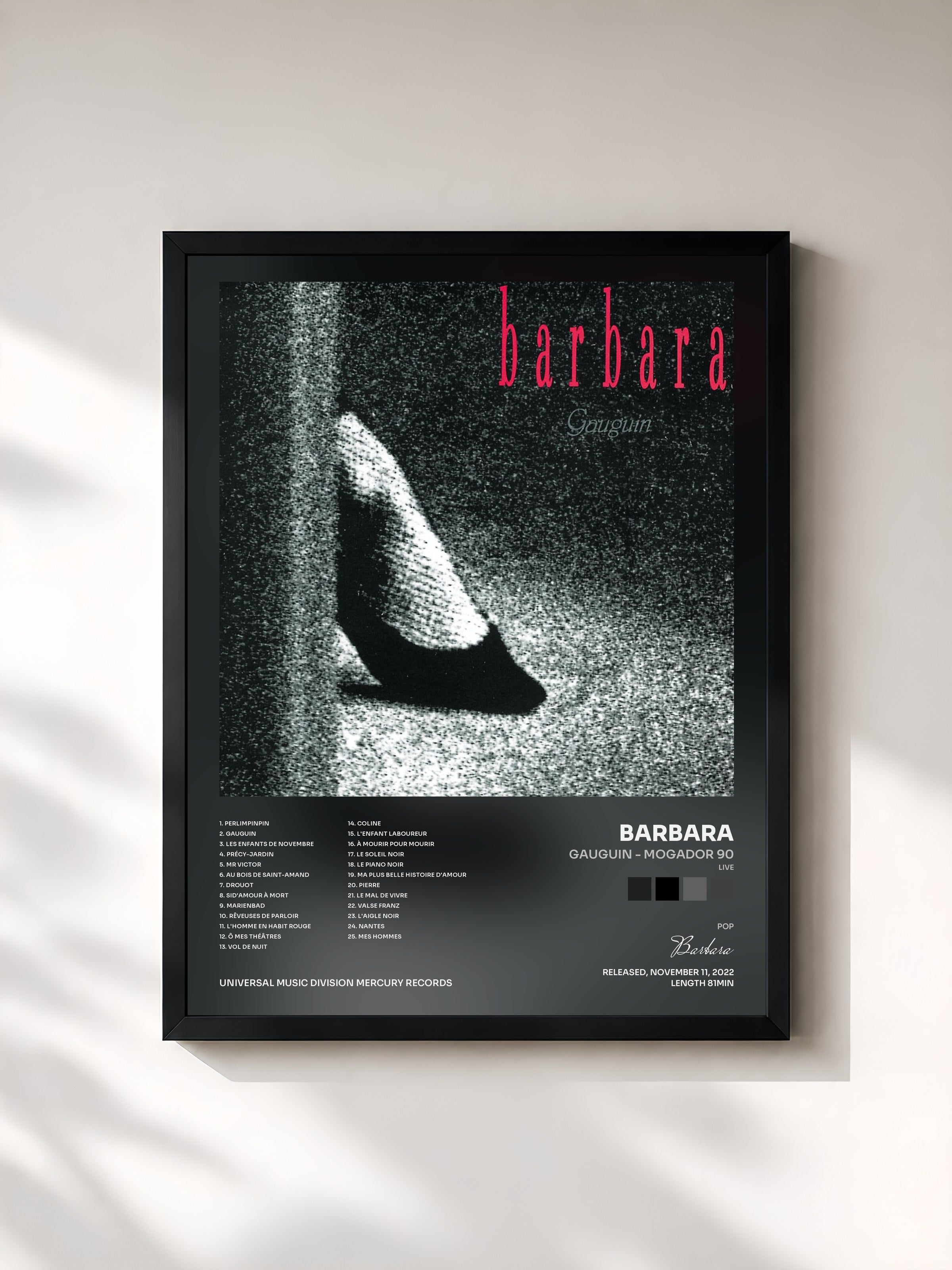 Barbara · Gauguin - Mogador 90 (Live)
