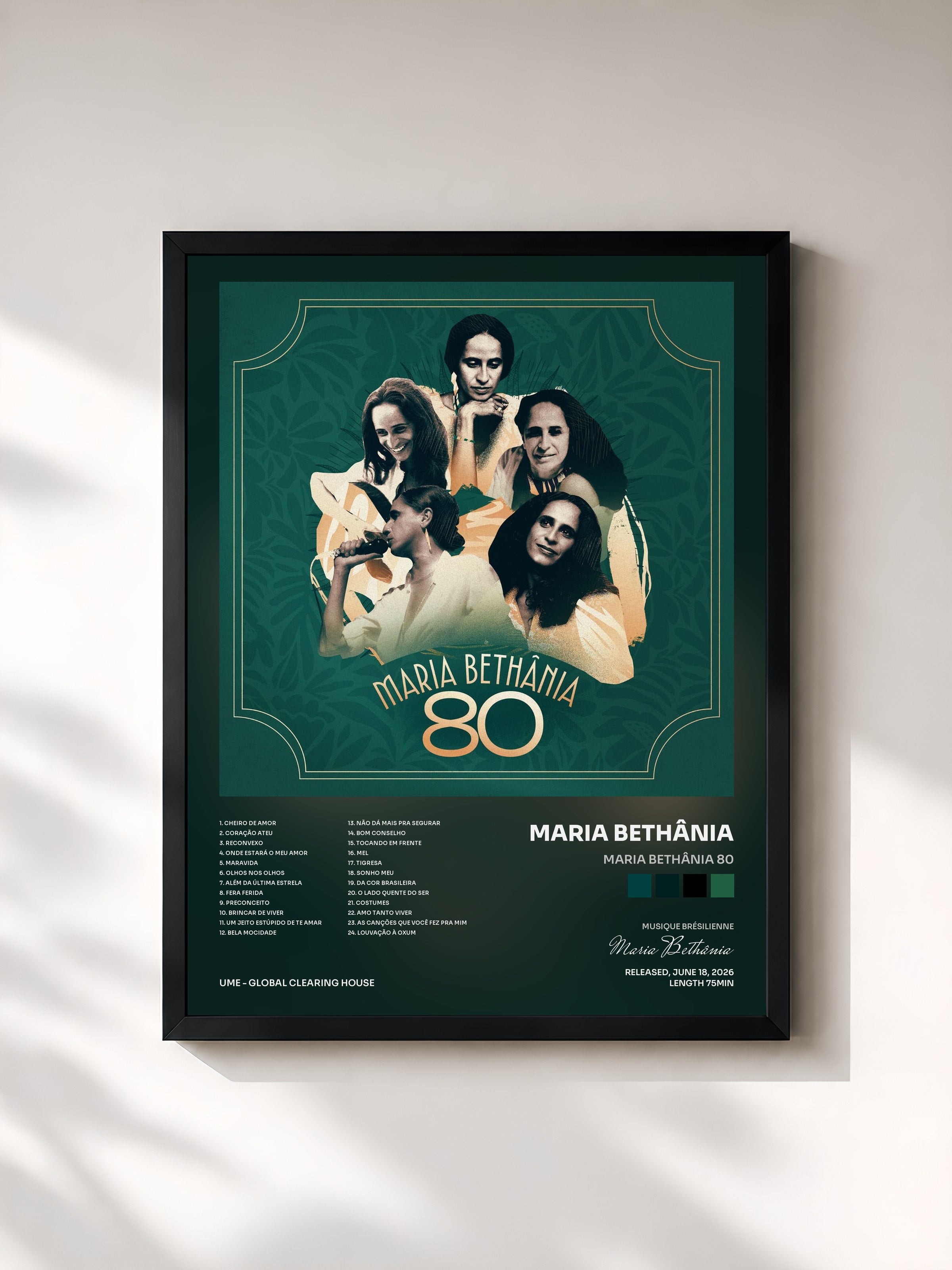 Maria Bethânia · Maria Bethânia 80