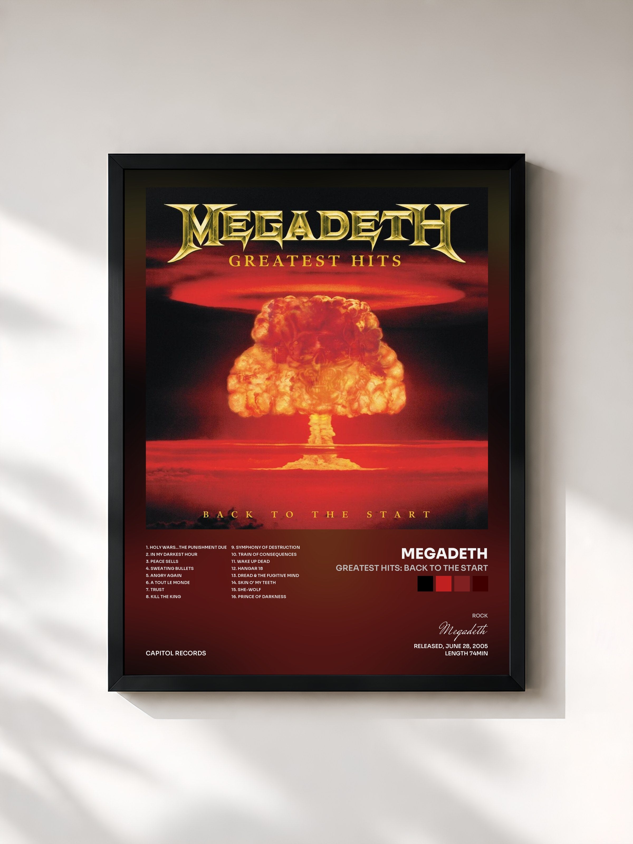 Megadeth · Greatest Hits: Back To The Start