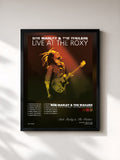 Tableau de l'album Live At The Roxy - The Complete Concert de Bob Marley & The Wailers, imprimé et encadré en France