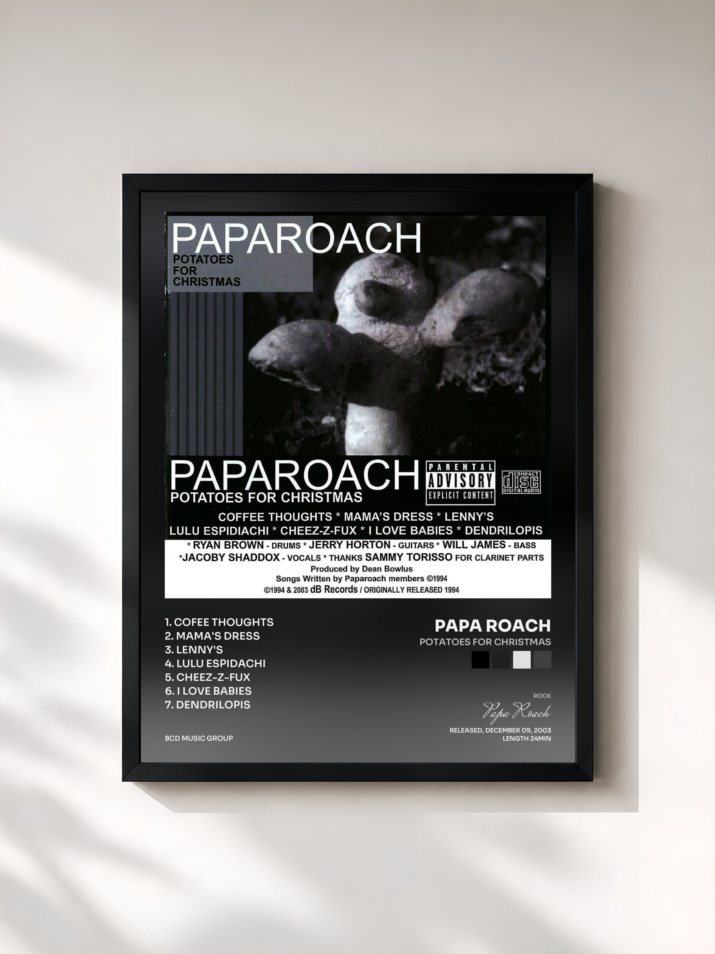 Papa Roach · Potatoes For Christmas