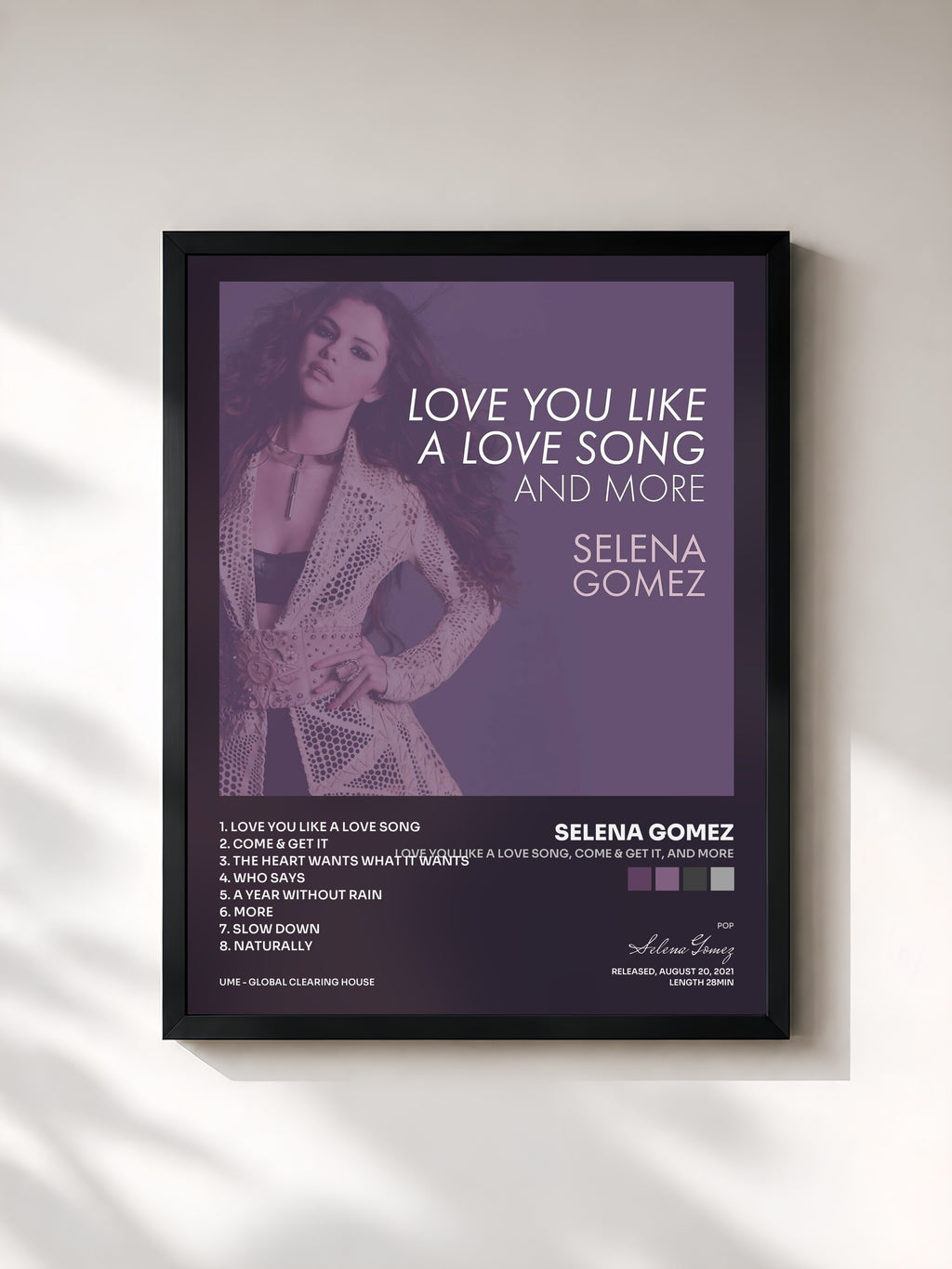 Selena Gomez · Love You Like A Love Song, Come & Get It, and More