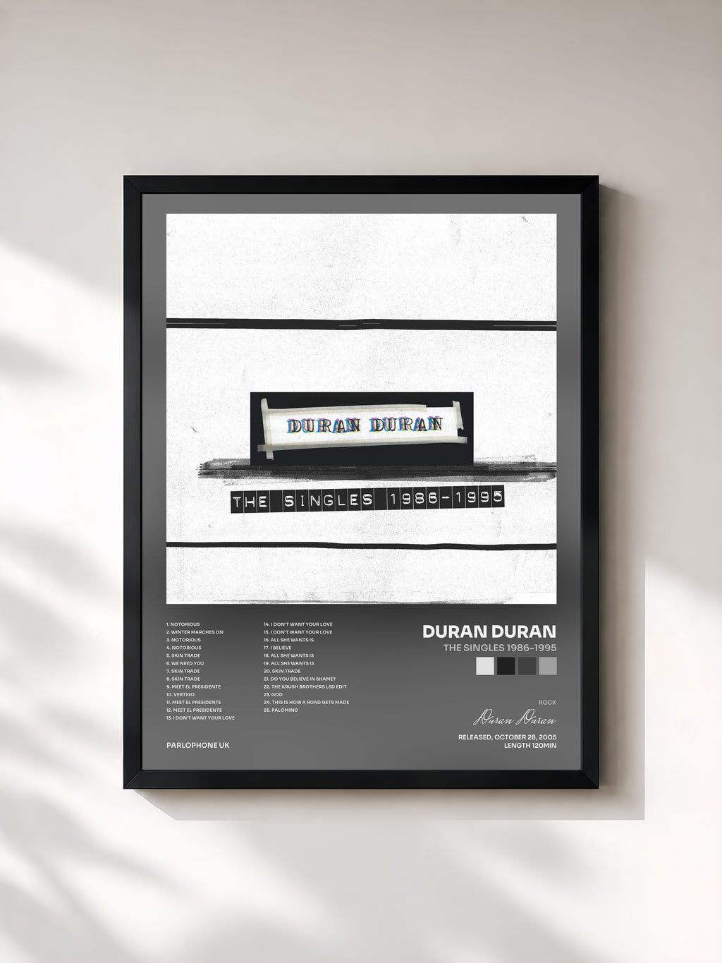 Duran Duran · The Singles 1986-1995
