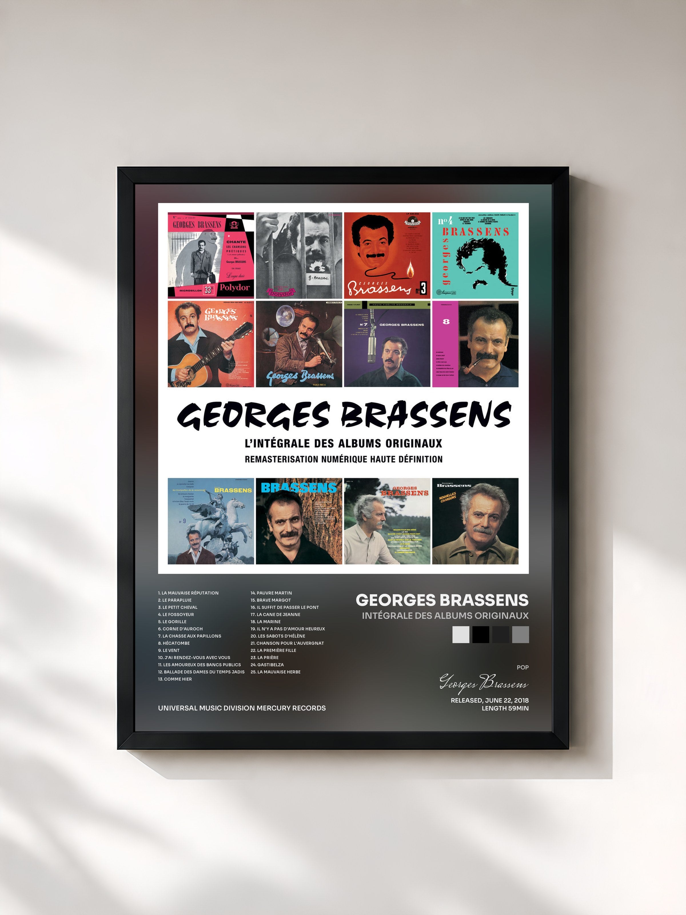 Georges Brassens · Intégrale des albums originaux