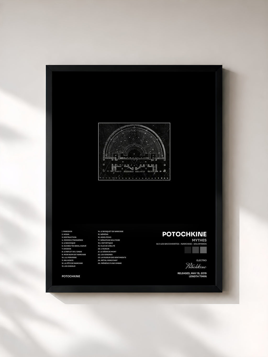 Potochkine · Mythes (B.O Les Bacchantes - Narcisse - Salopards)