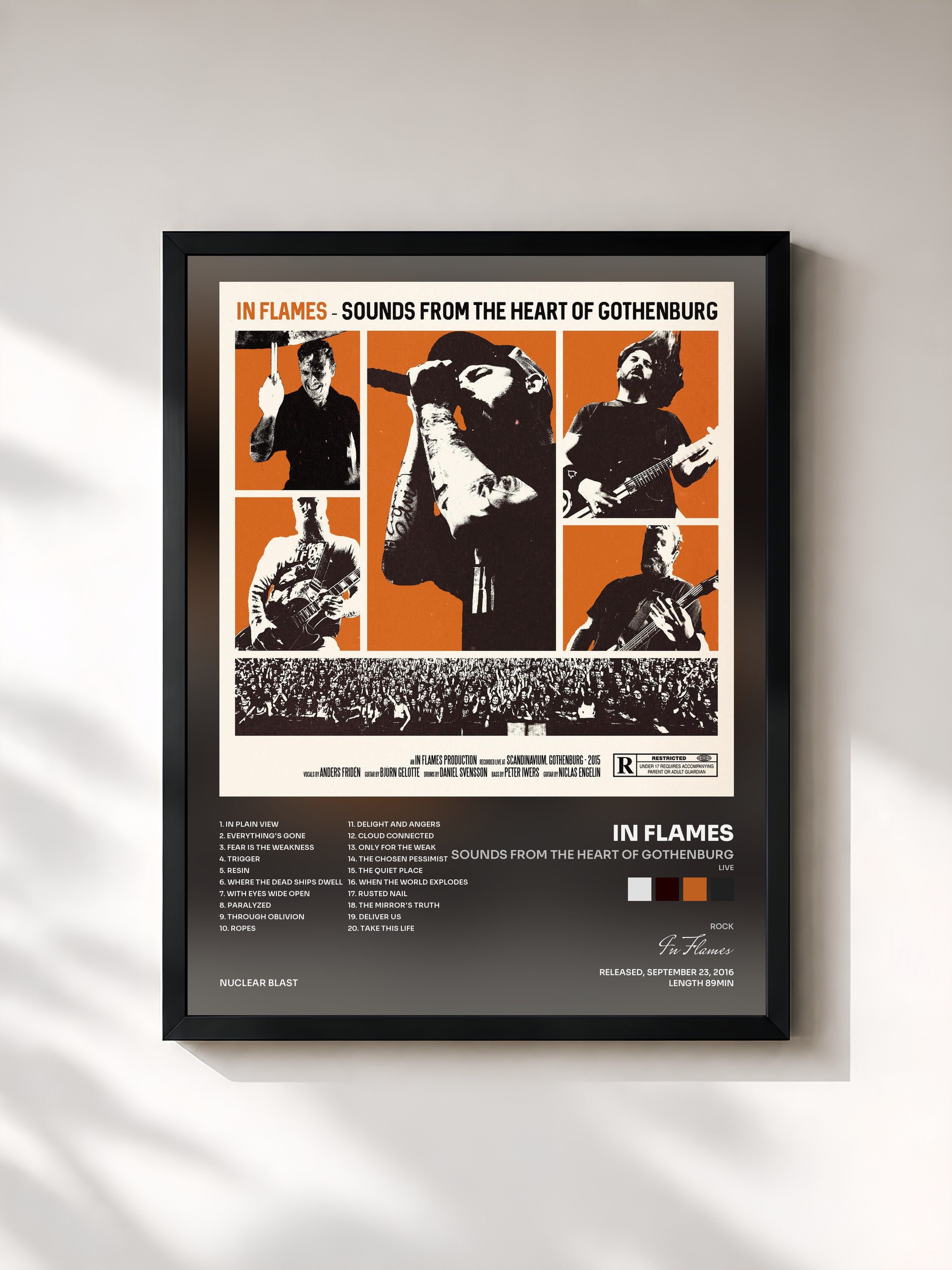 In Flames · Sounds from the Heart of Gothenburg (Live)