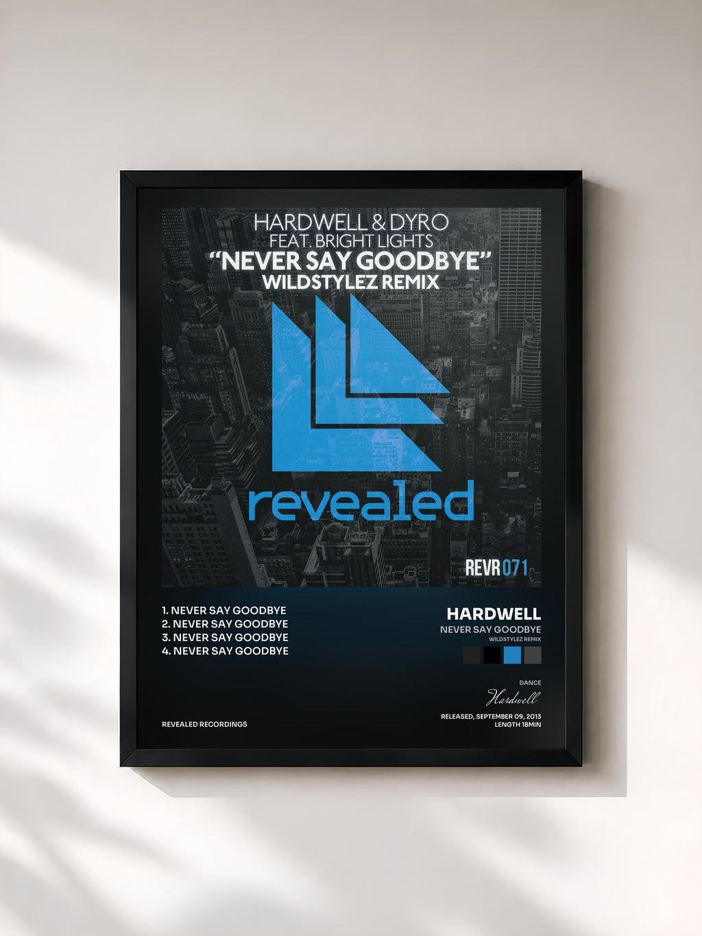 Hardwell · Never Say Goodbye (Wildstylez Remix)
