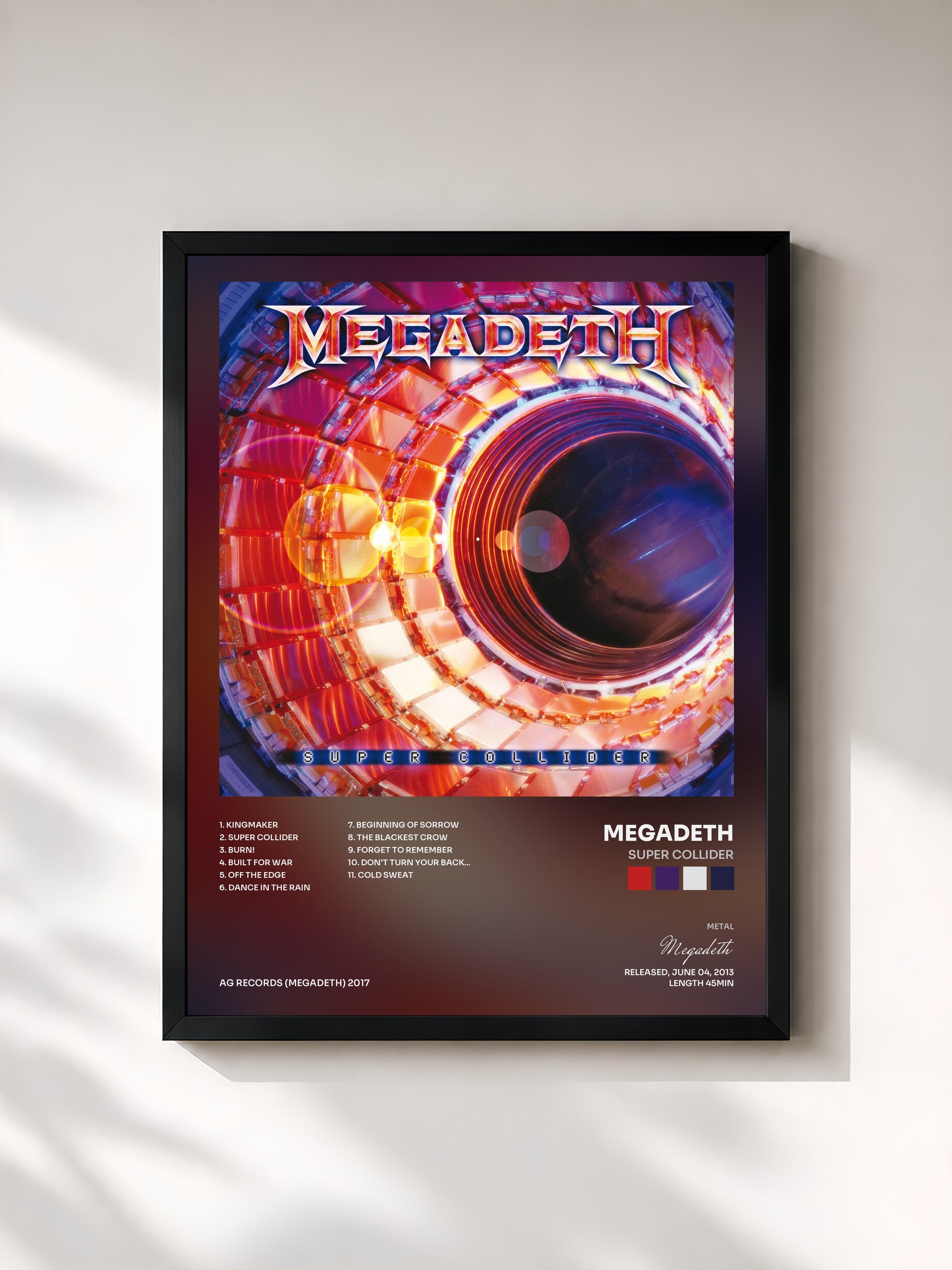 Megadeth · Super Collider