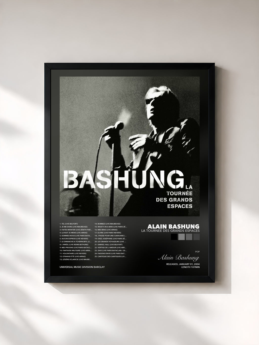 Alain Bashung – La Tournee Des Grands Espaces