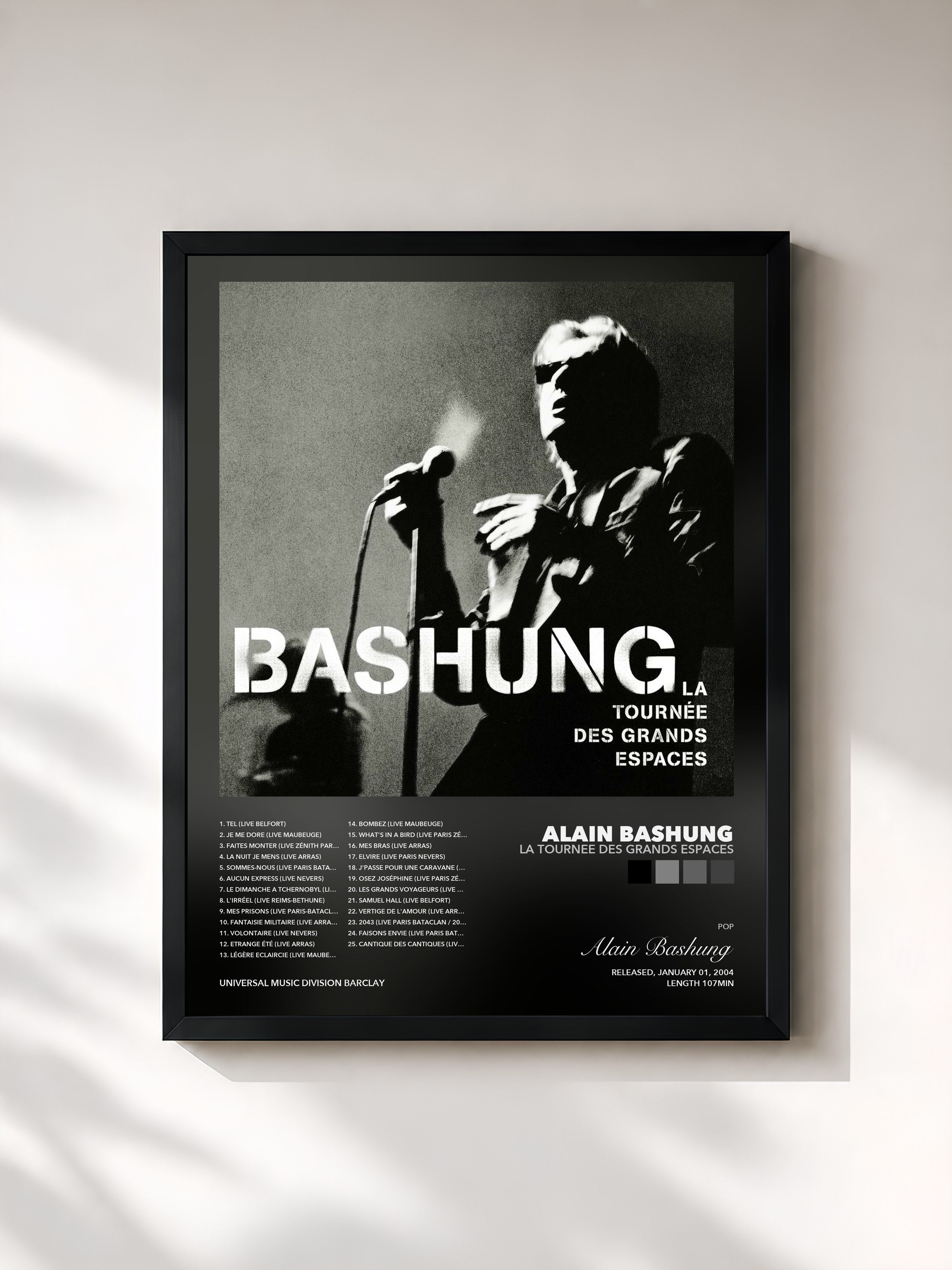 Alain Bashung – La Tournee Des Grands Espaces