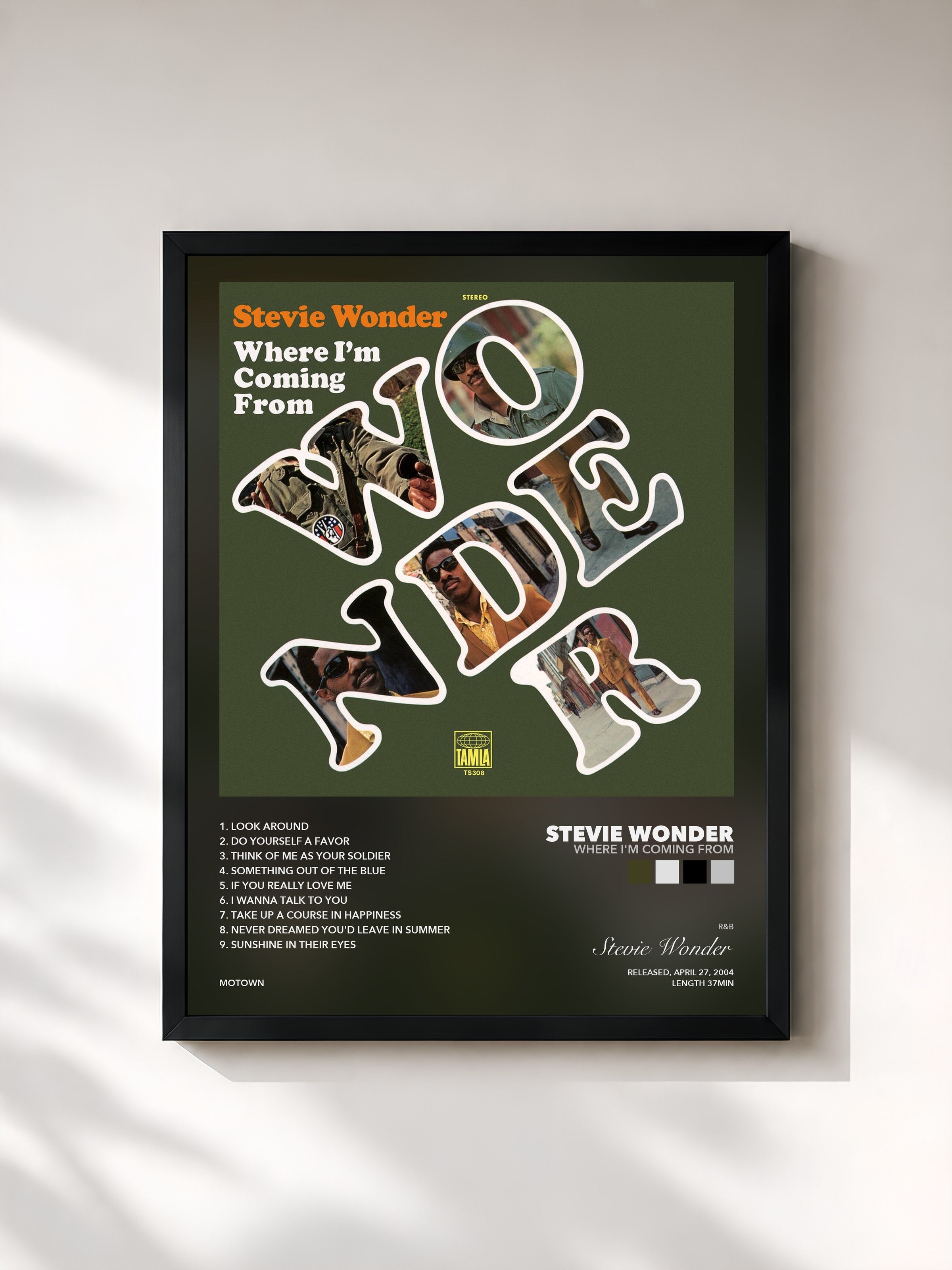Stevie Wonder · Where I'm Coming From