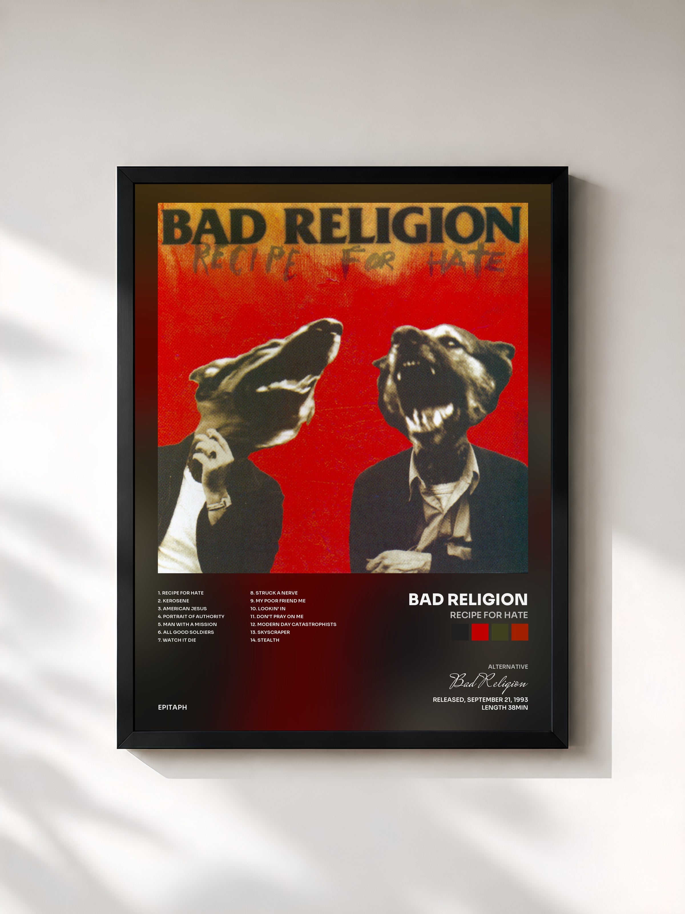 Bad Religion · Recipe For Hate