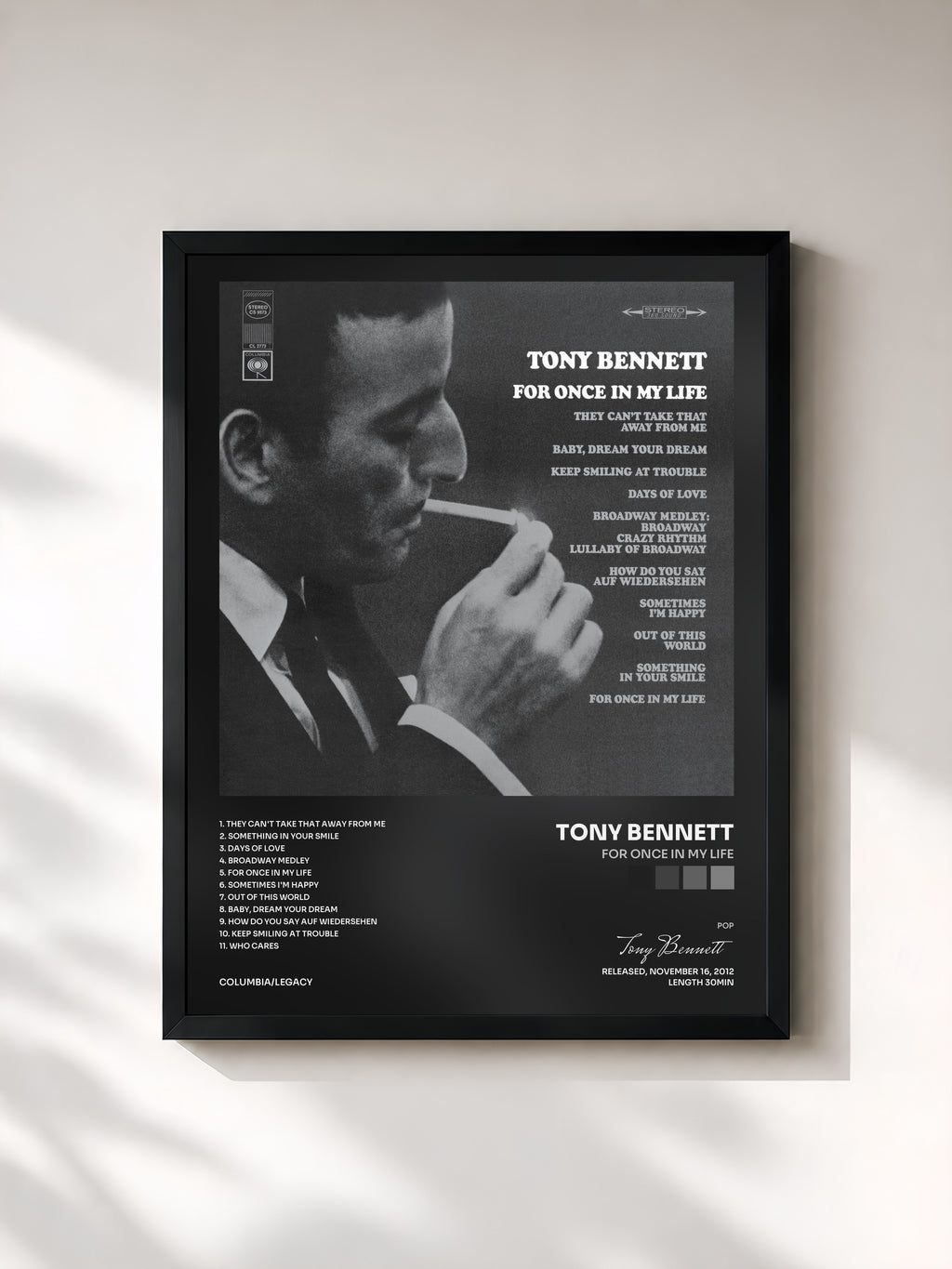 Tony Bennett · For Once In My Life
