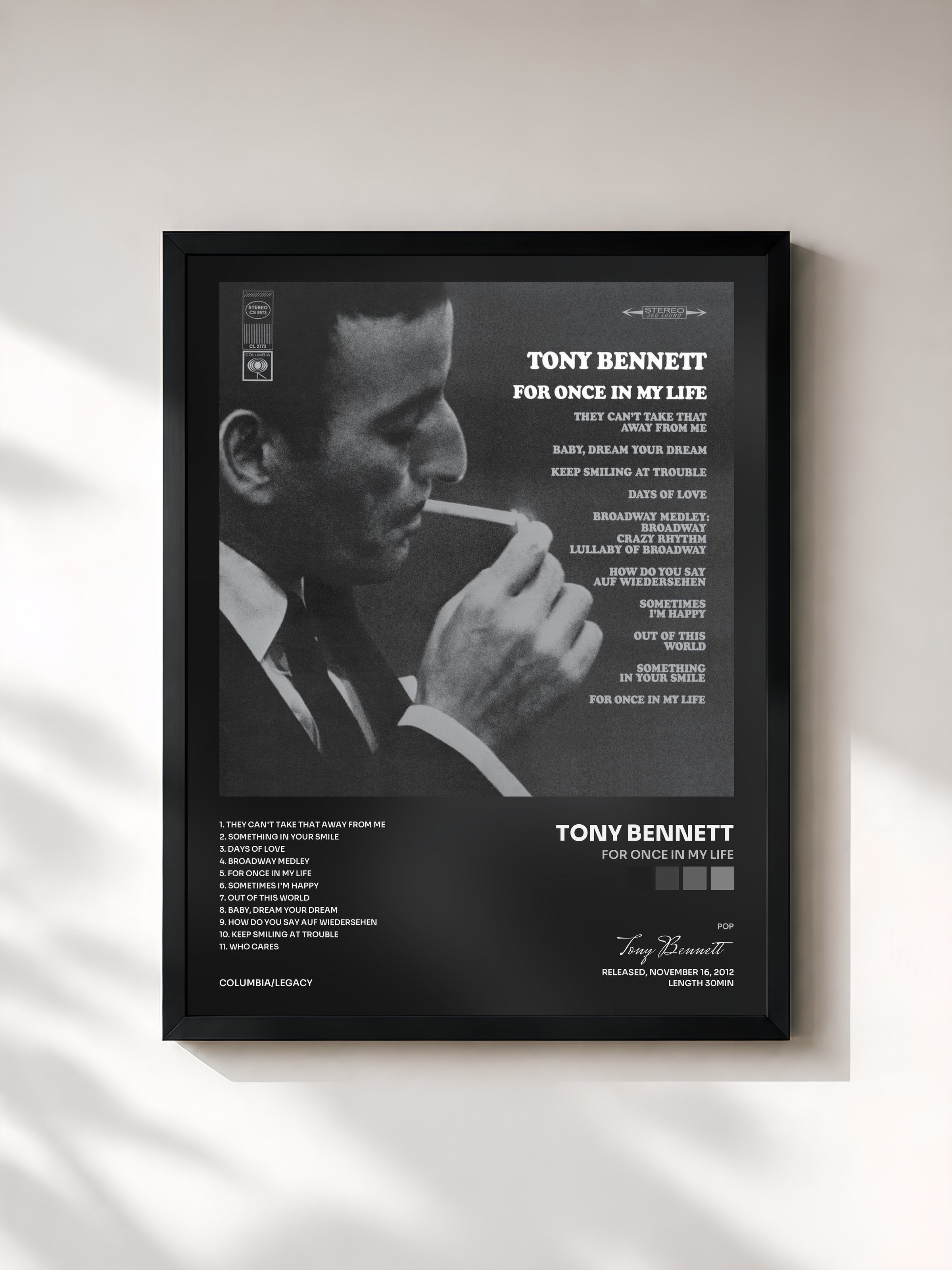 Tony Bennett · For Once In My Life