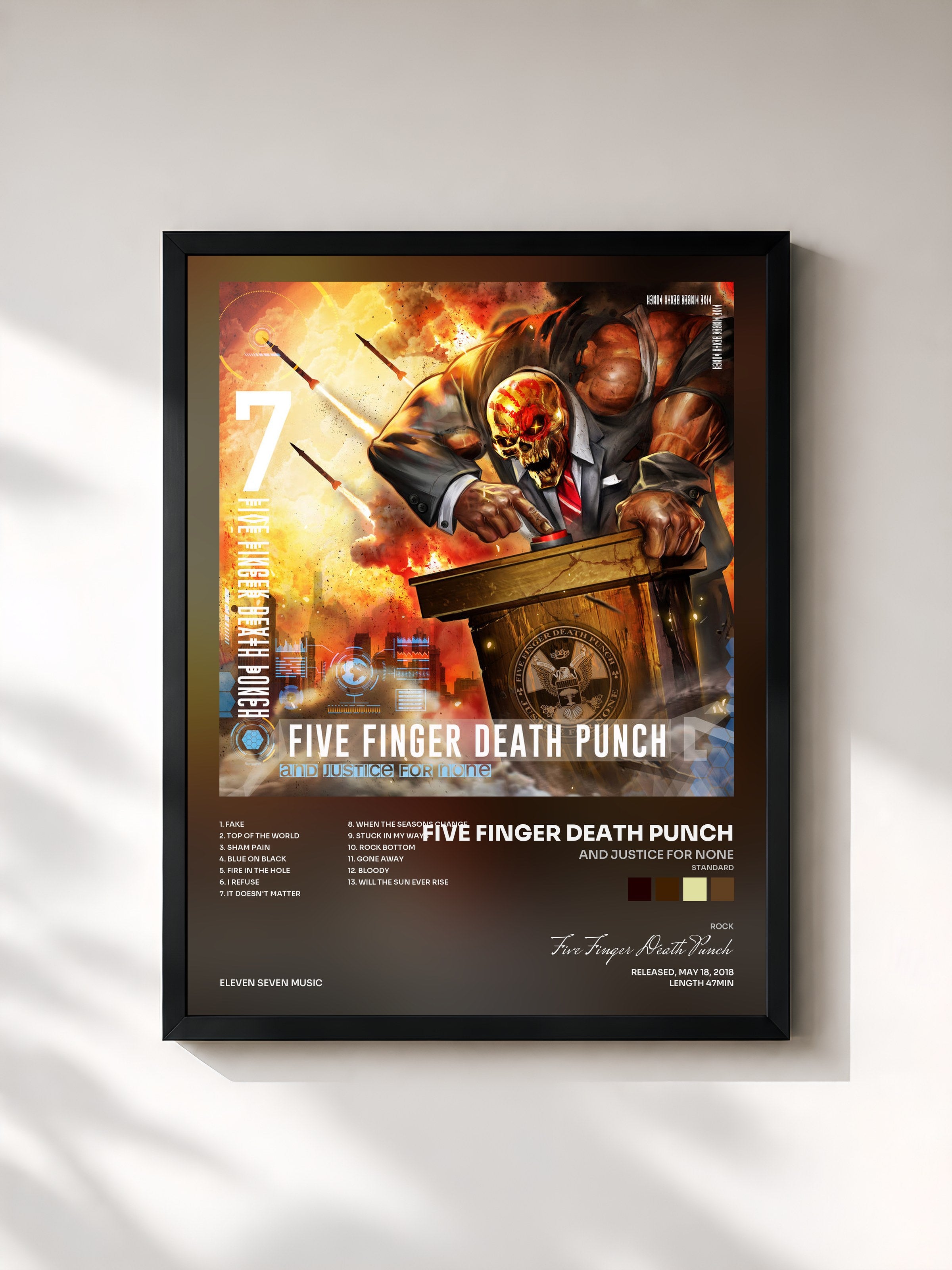 Five Finger Death Punch · And Justice for None (Standard)