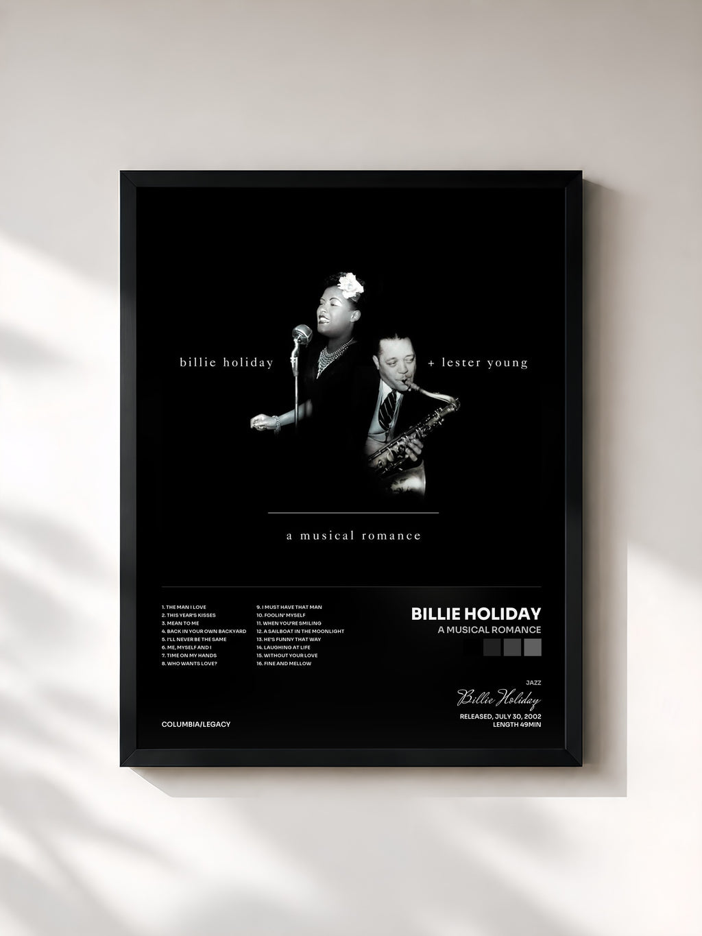 Billie Holiday · A Musical Romance