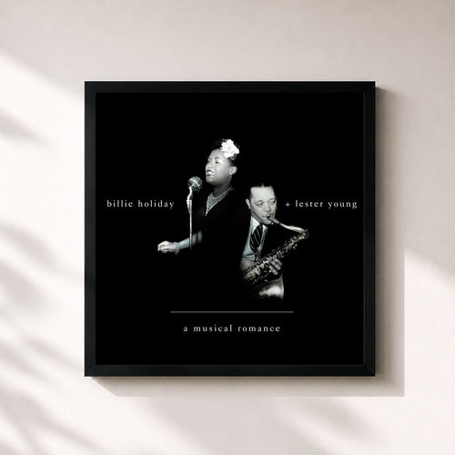 Billie Holiday · A Musical Romance — Gerahmter Kunstdruck